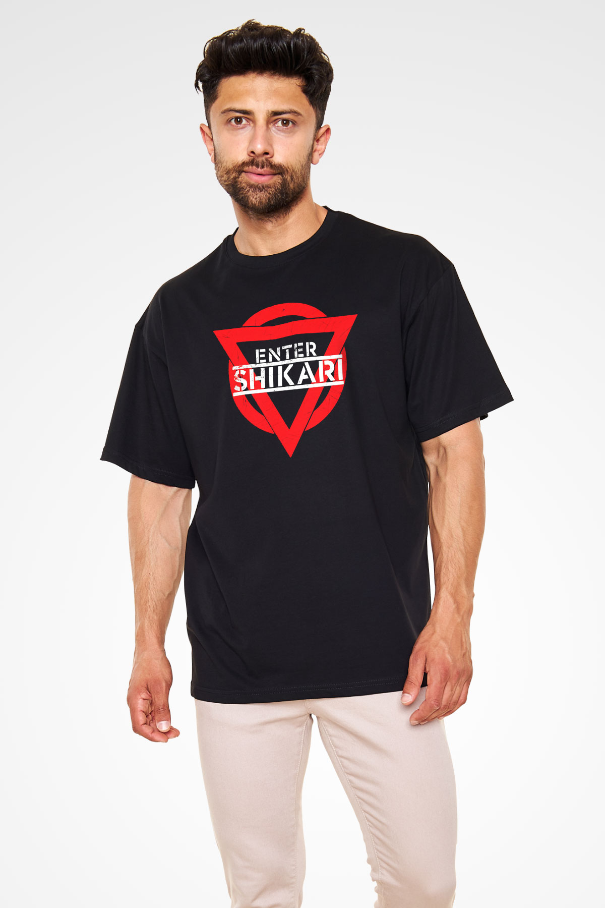 Enter Shikari Siyah Unisex Oversize Tişört T-Shirt