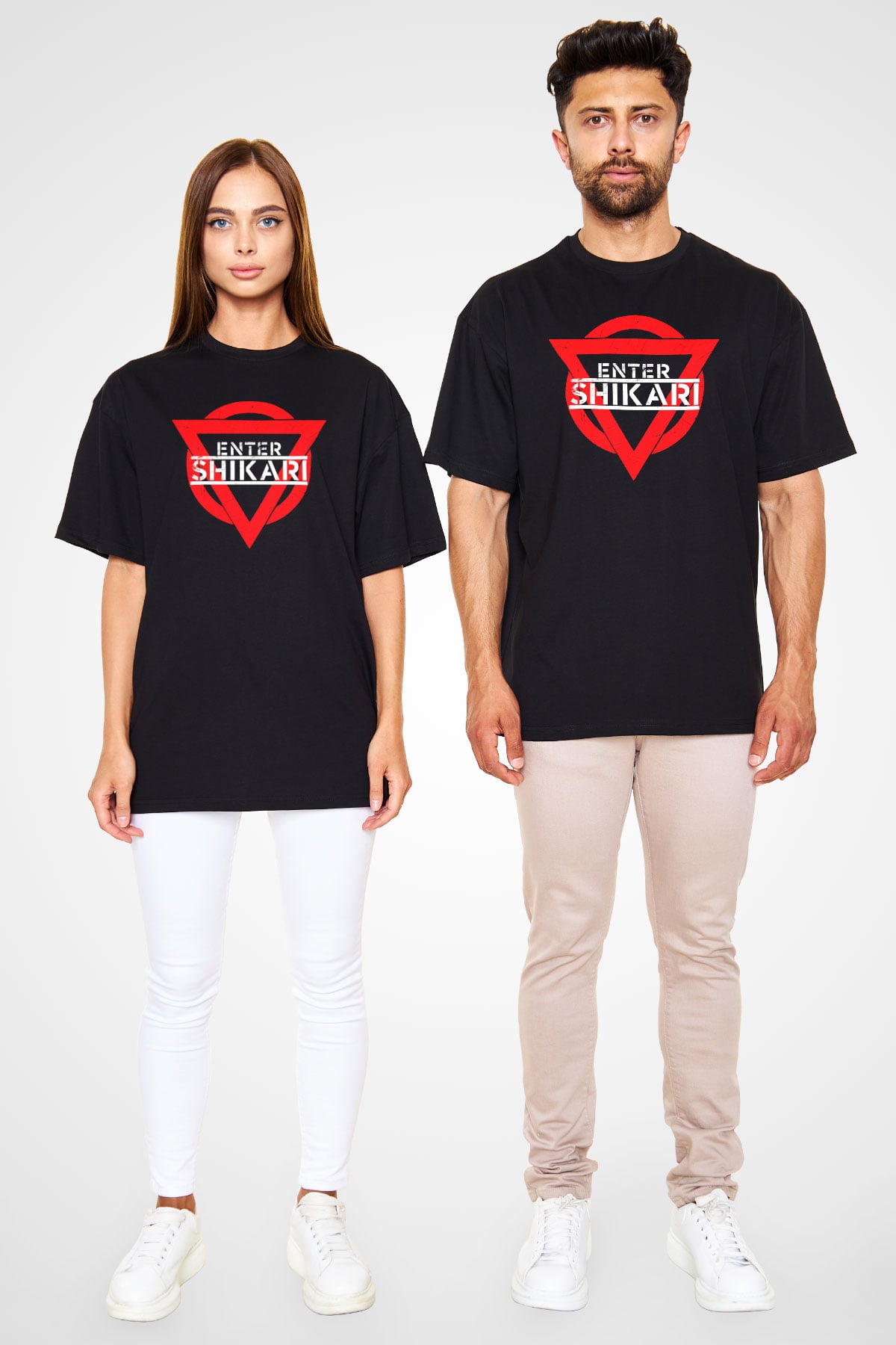 Enter Shikari Siyah Unisex Oversize Tişört T-Shirt