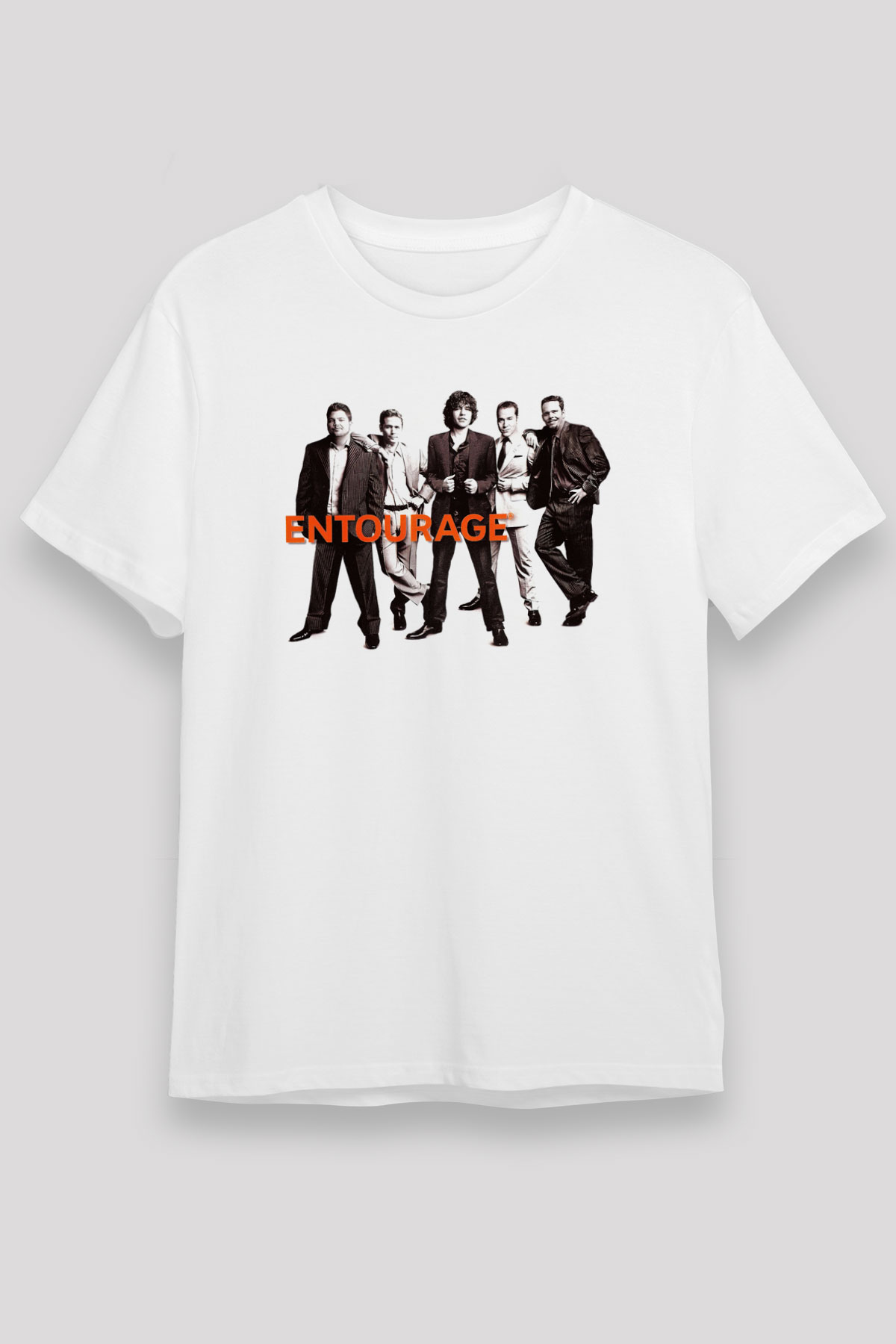 Entourage Beyaz Unisex Tişört T-Shirt