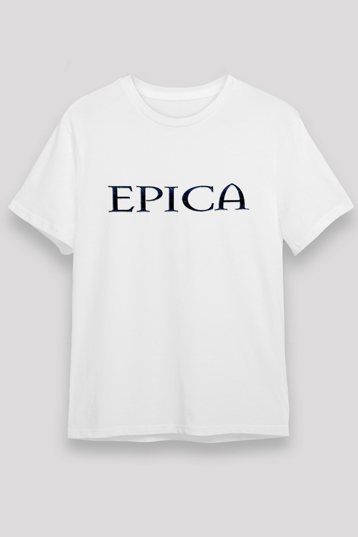 Epica Beyaz Unisex Tişört T-Shirt - TişörtFabrikası