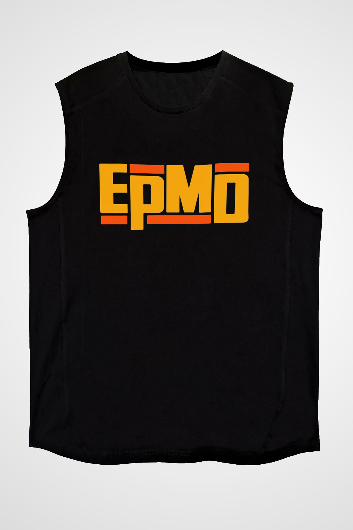 EPMD Siyah Unisex Kolsuz Tişört