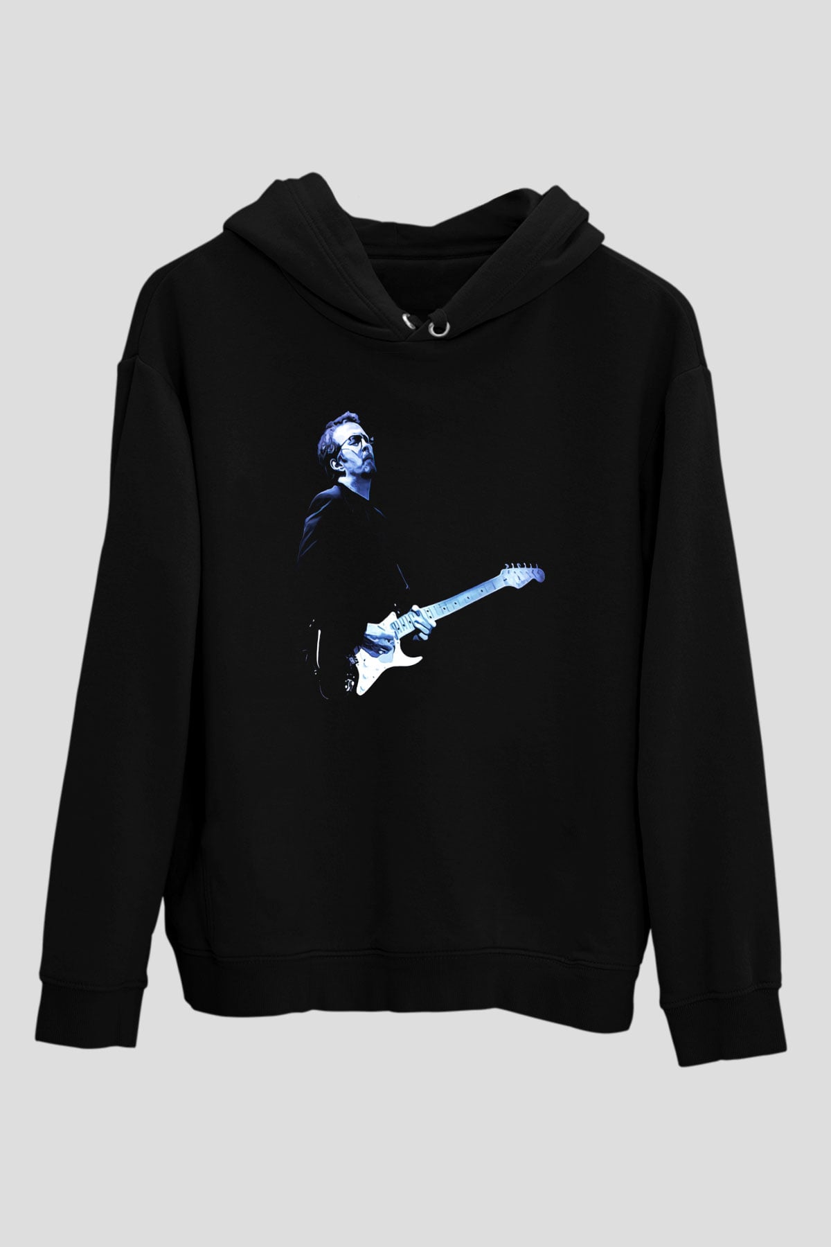 Eric Clapton Siyah Unisex Hoodie