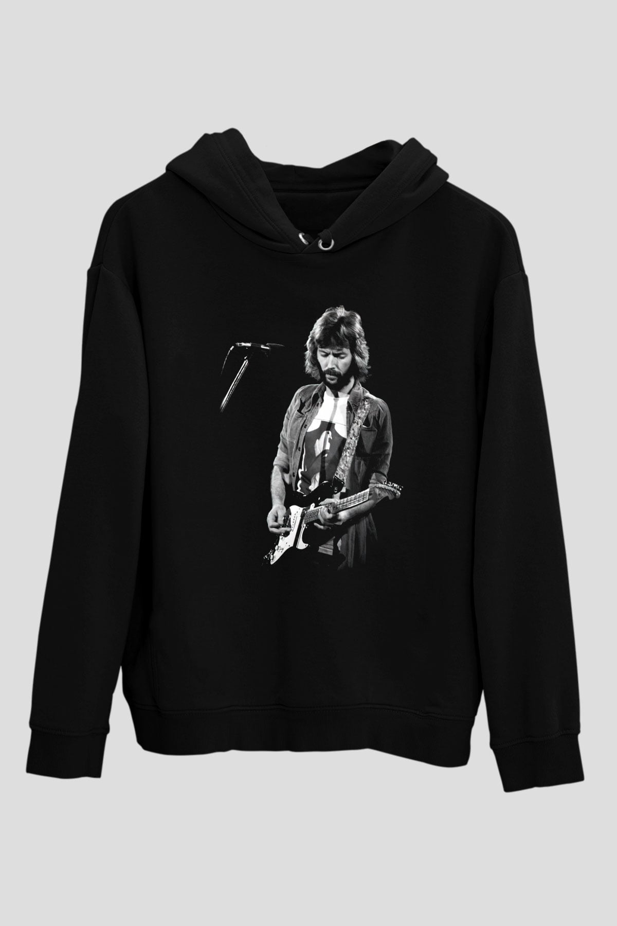 Eric Clapton Siyah Unisex Hoodie