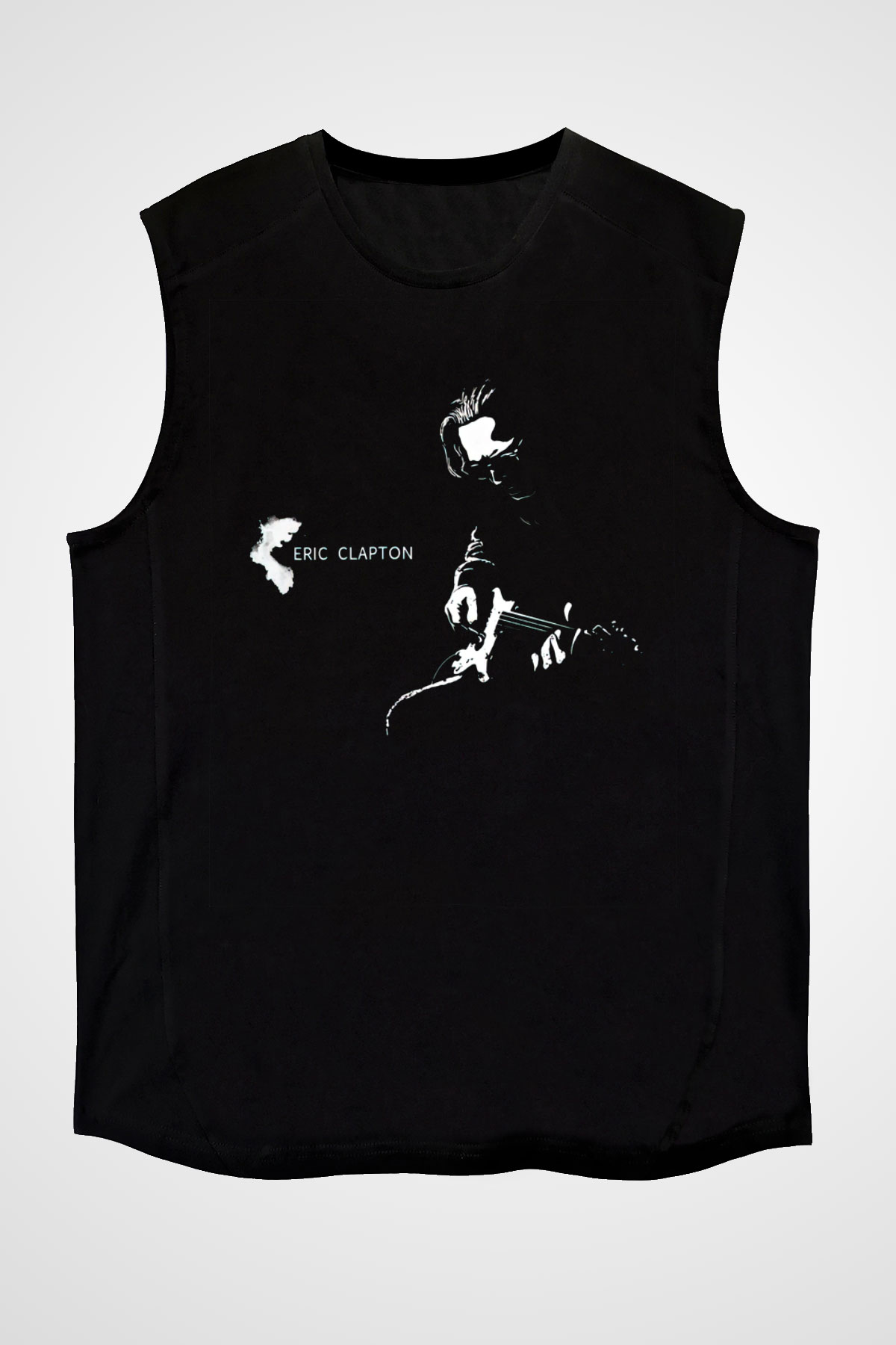 Eric Clapton Siyah Unisex Kolsuz Tişört