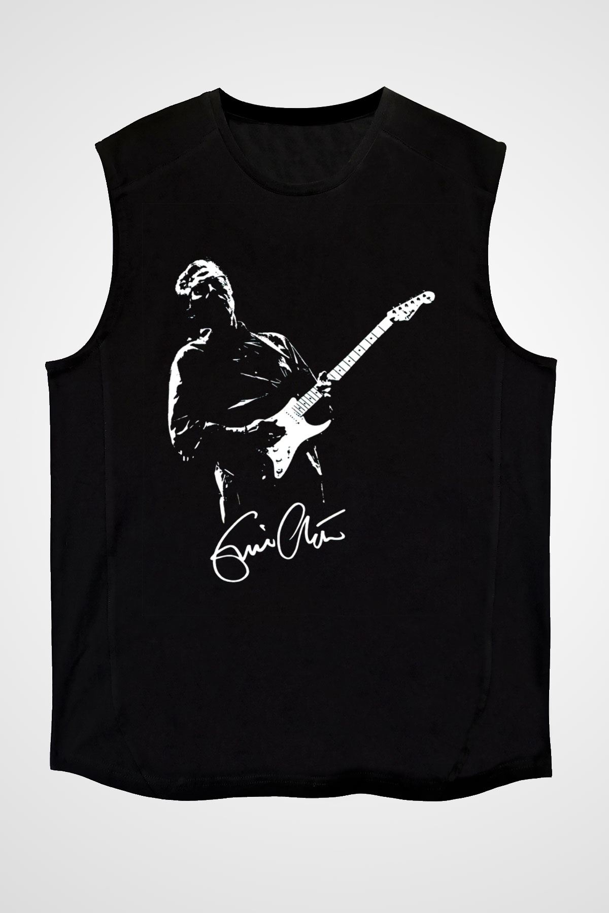 Eric Clapton Siyah Unisex Kolsuz Tişört