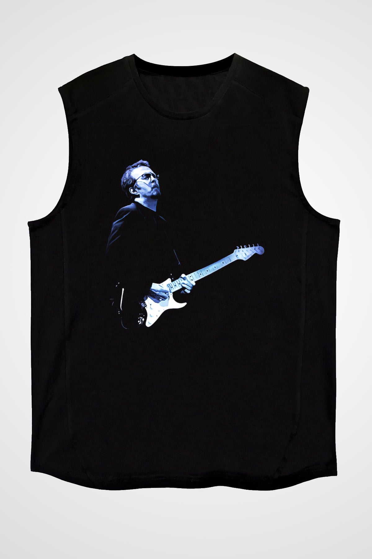 Eric Clapton Siyah Unisex Kolsuz Tişört