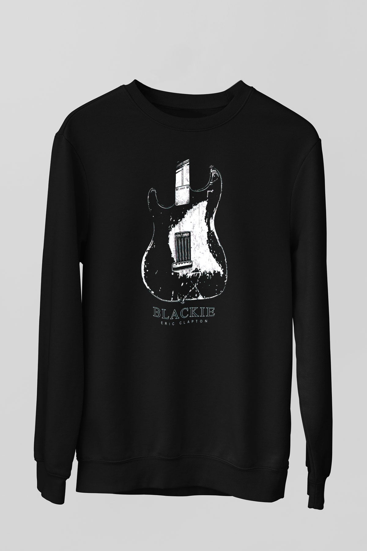 Eric Clapton Siyah Unisex Sweatshirt