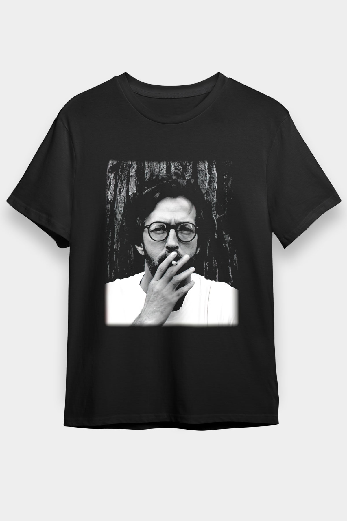 Eric Clapton Siyah Unisex Tişört T-Shirt - TişörtFabrikası