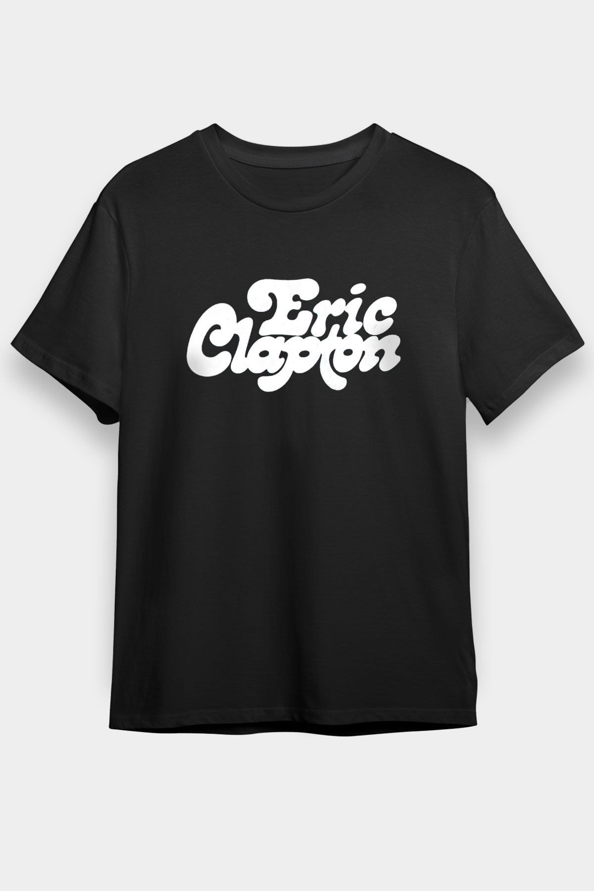 Eric Clapton Siyah Unisex Tişört T-Shirt - TişörtFabrikası