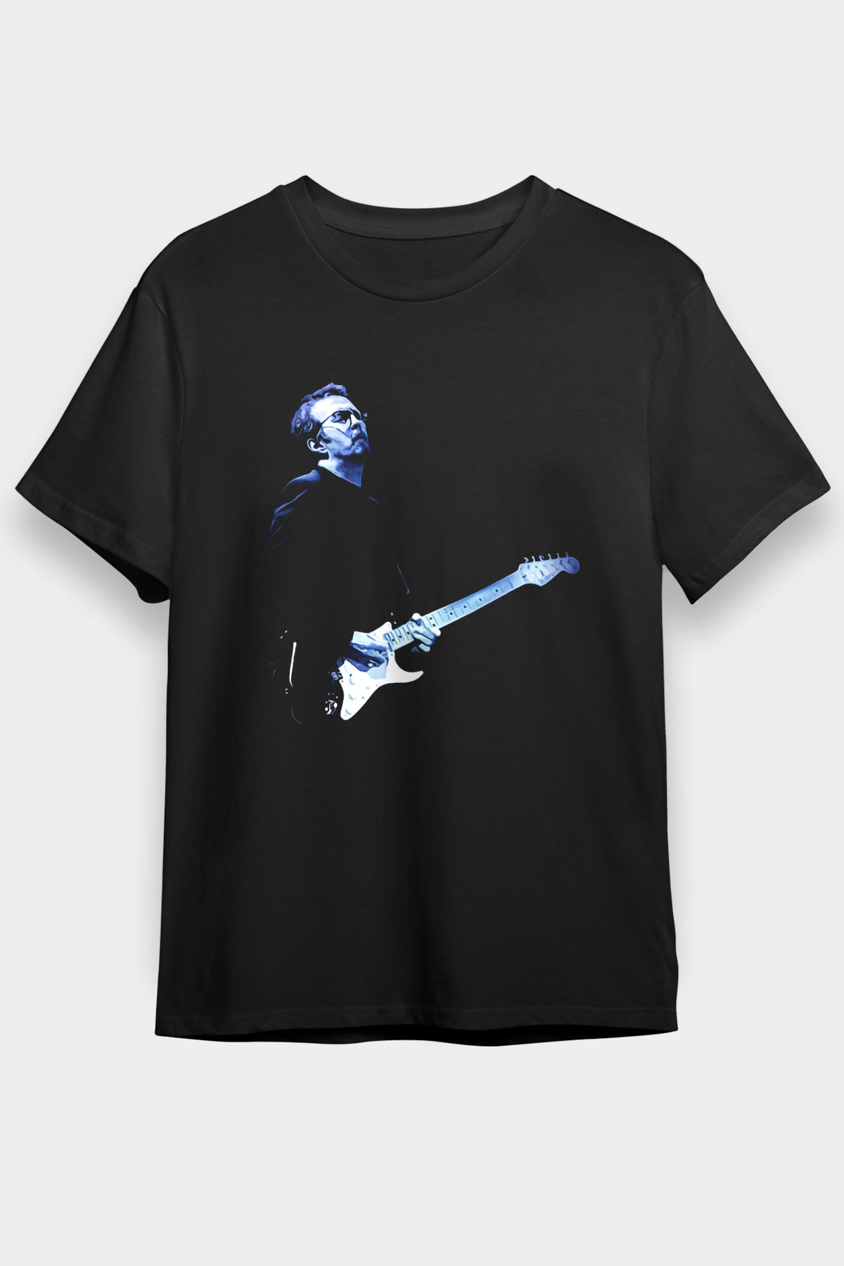 Eric Clapton Siyah Unisex Tişört T-Shirt - TişörtFabrikası