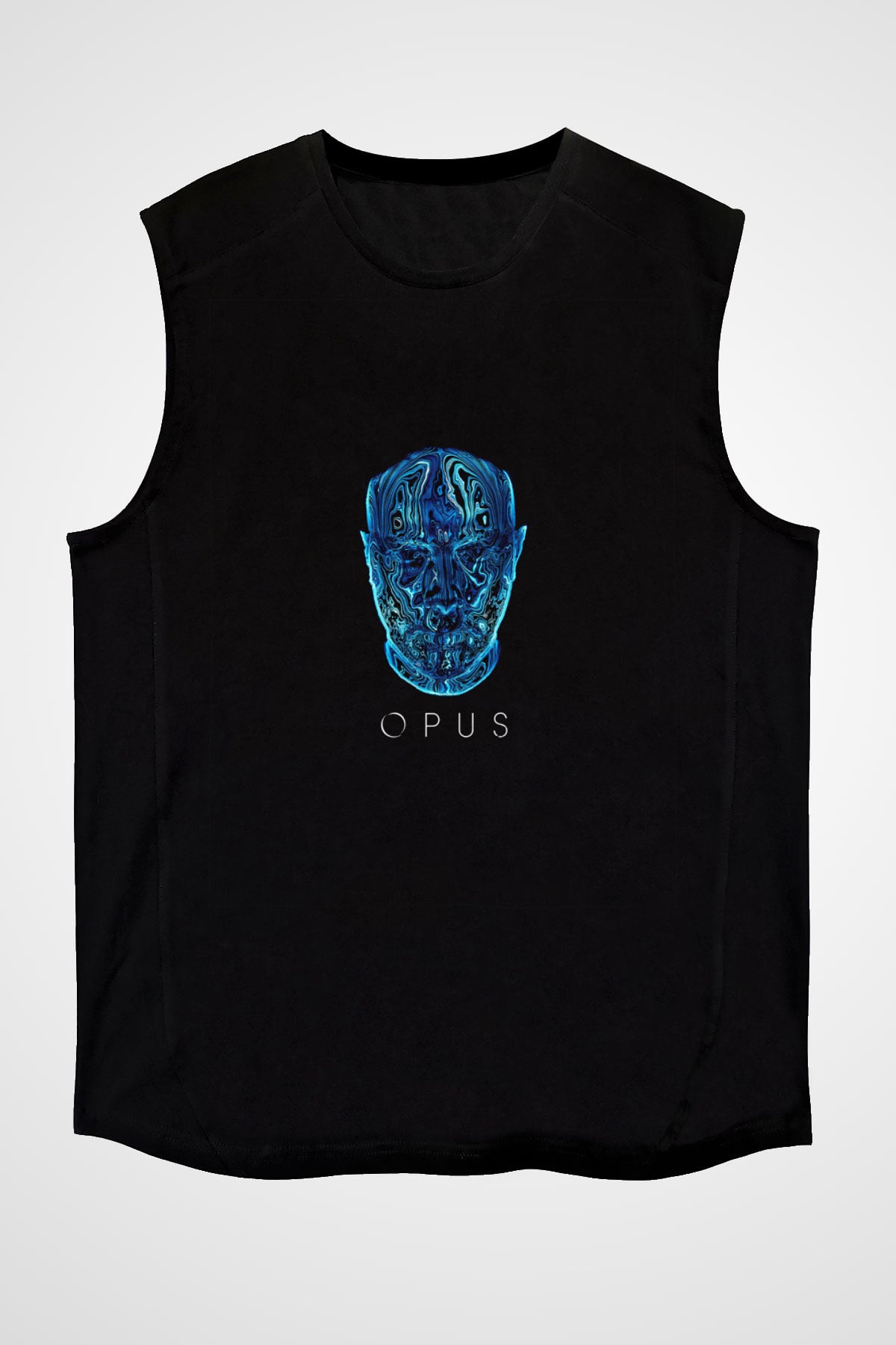 Eric Prydz Baskılı Unisex Siyah Kolsuz Tişört