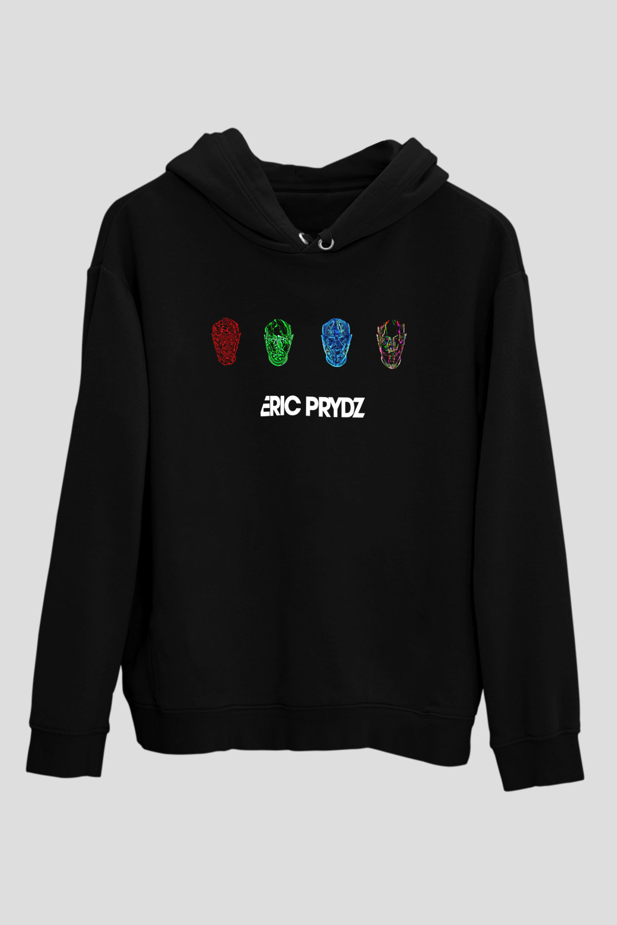 Eric Prydz Siyah Unisex Hoodie