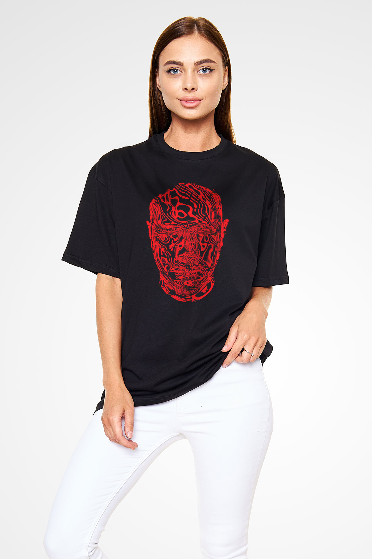 Eric Prydz Siyah Oversize Tişört Oversize T-shirt - TişörtFabrikası
