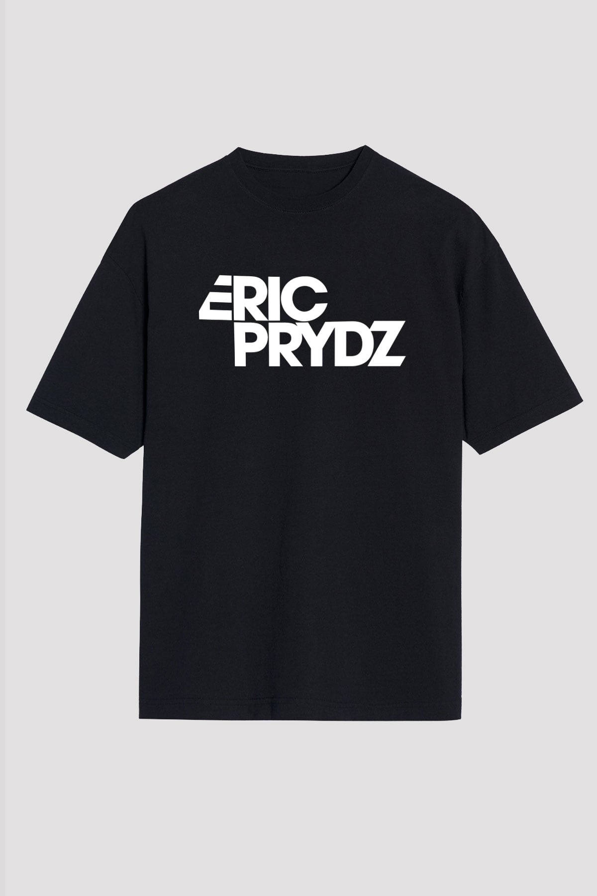 Eric Prydz Siyah Oversize Tişört Oversize T-shirt - TişörtFabrikası