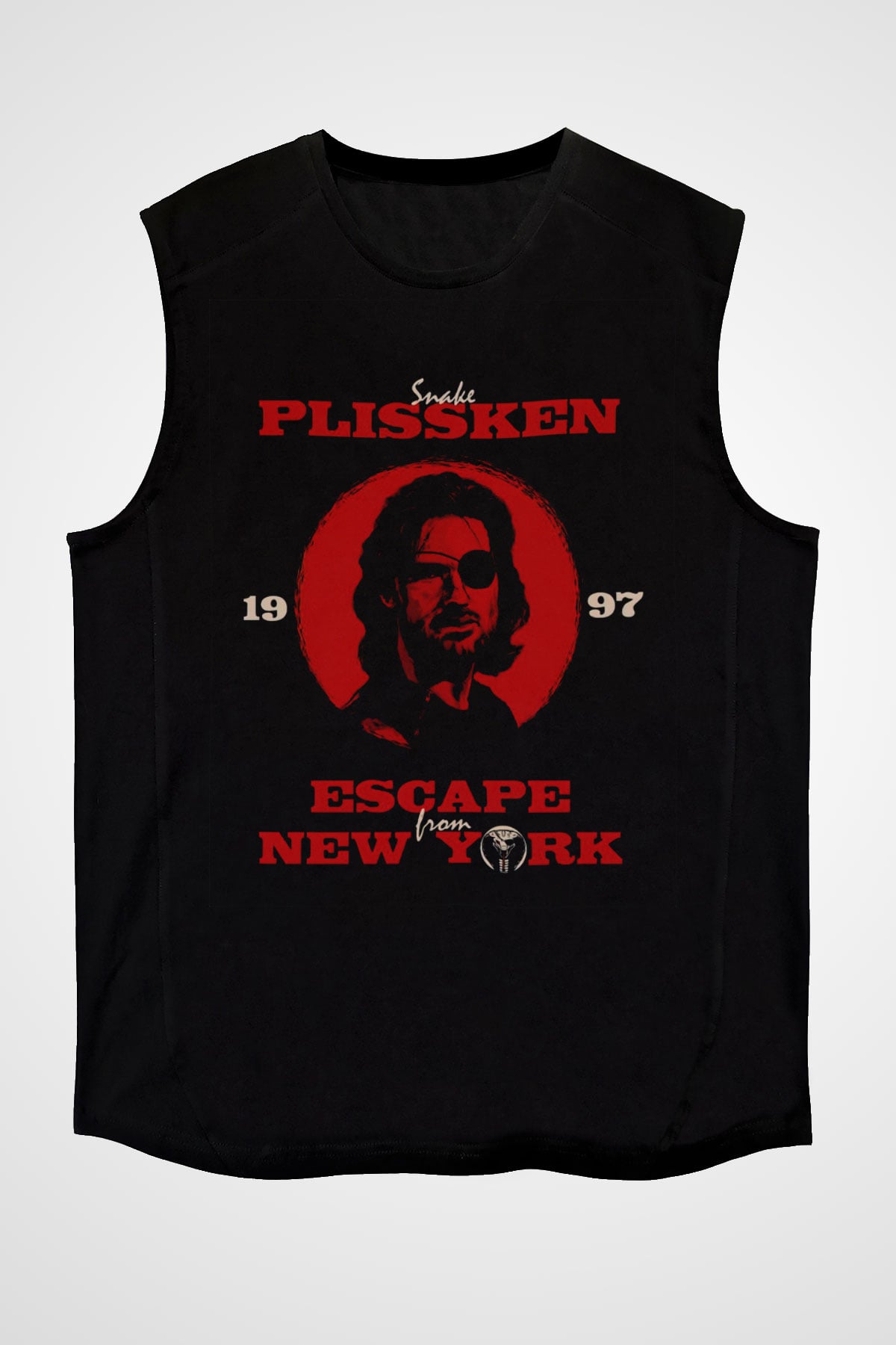 Escape from New York Siyah Unisex  Kolsuz Tişört
