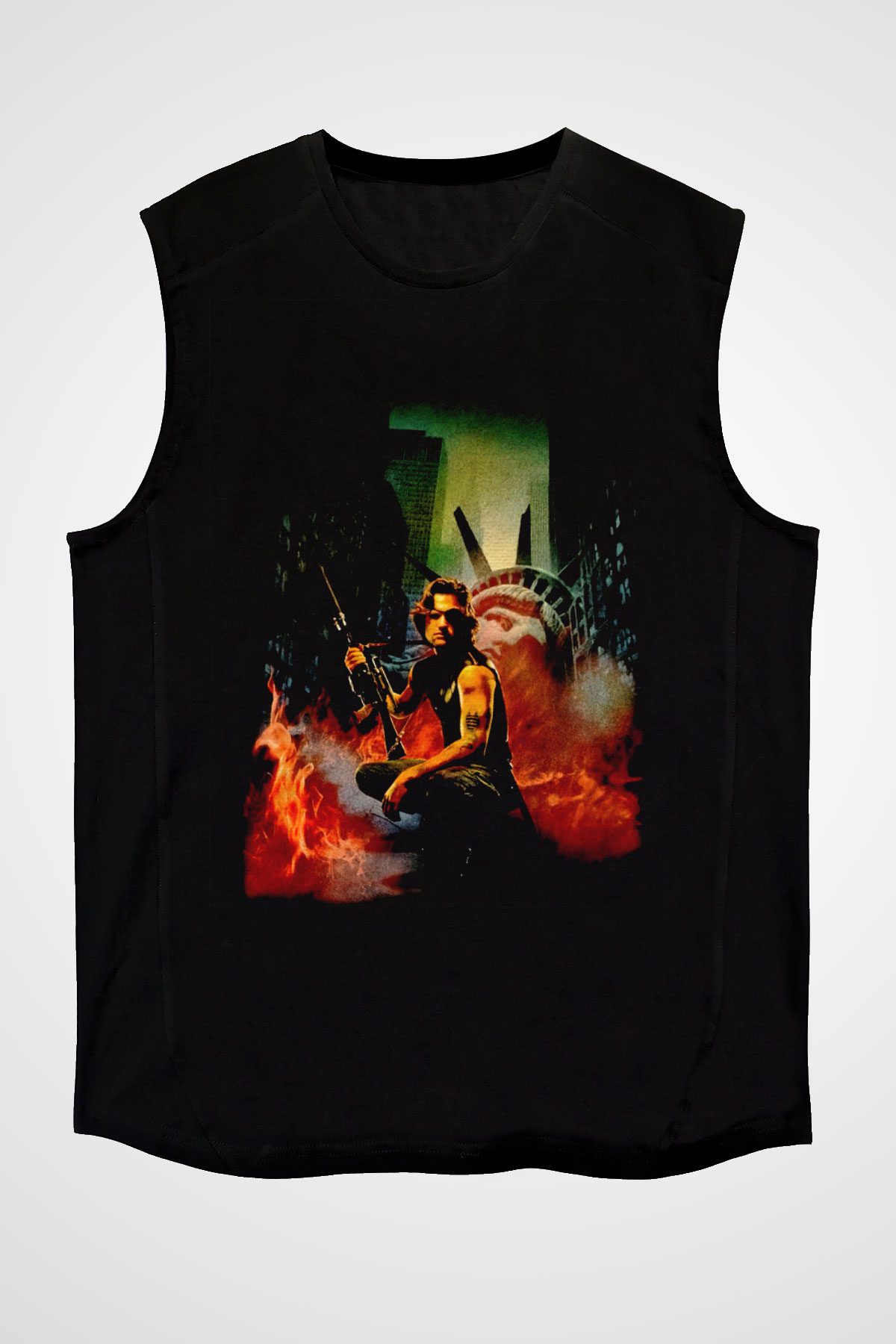 Escape from New York Siyah Unisex  Kolsuz Tişört