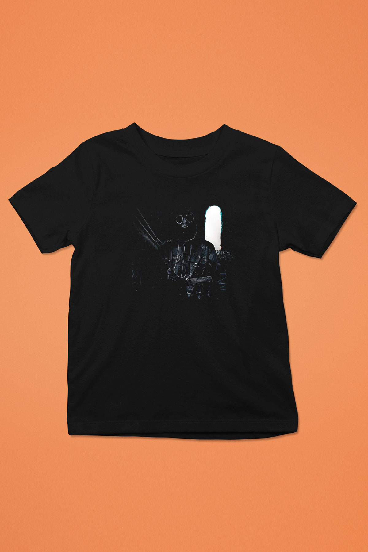 Escape From Tarkov Baskılı Unisex Siyah Çocuk Tişört - Tshirt