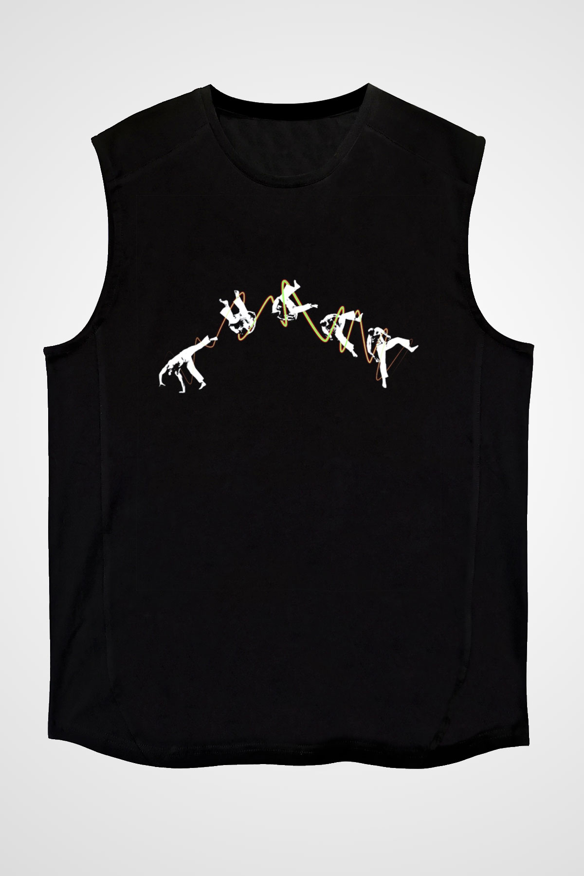 Excision Siyah Unisex Kolsuz Tişört