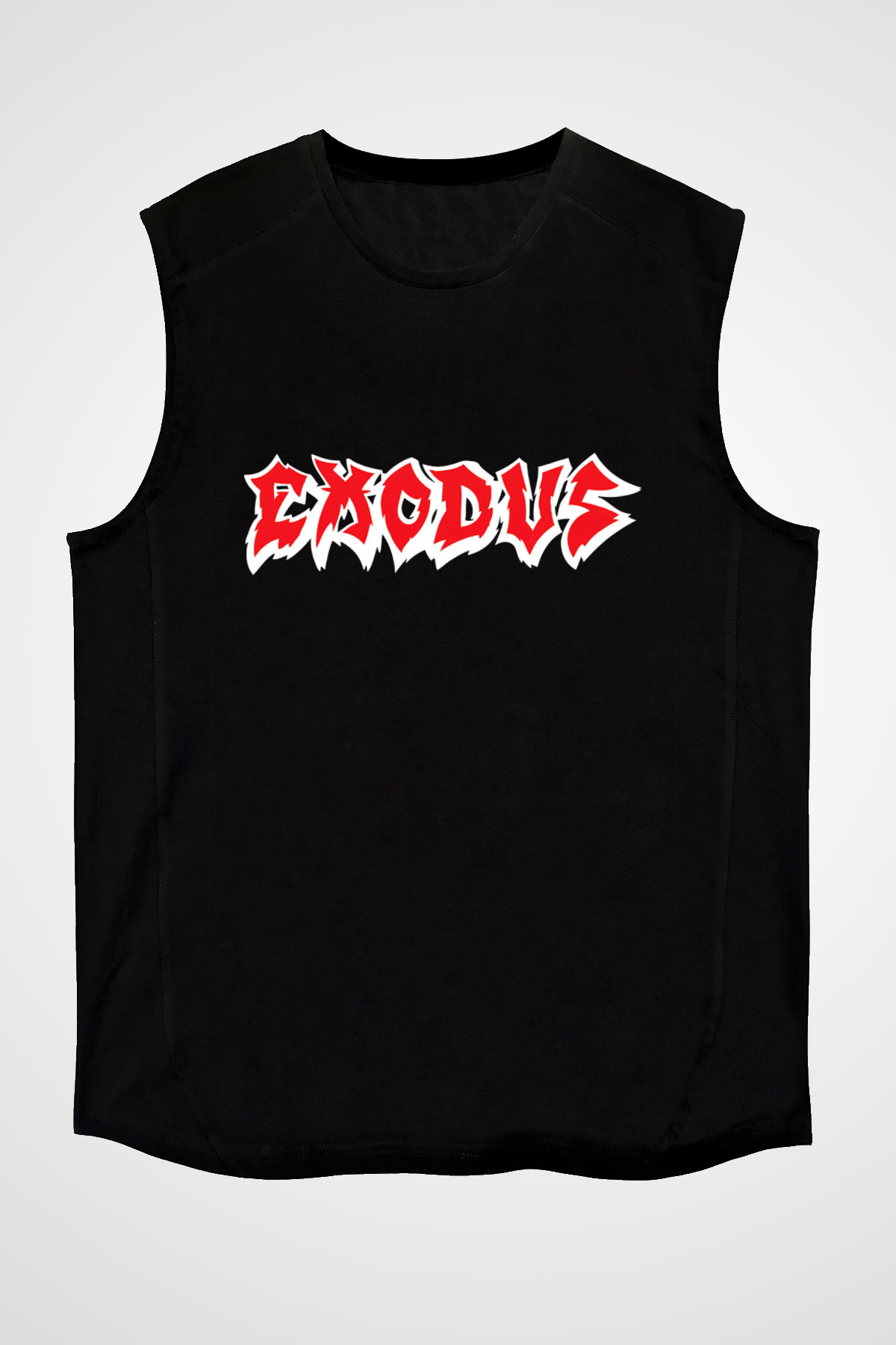 Exodus Siyah Unisex Kolsuz Tişört