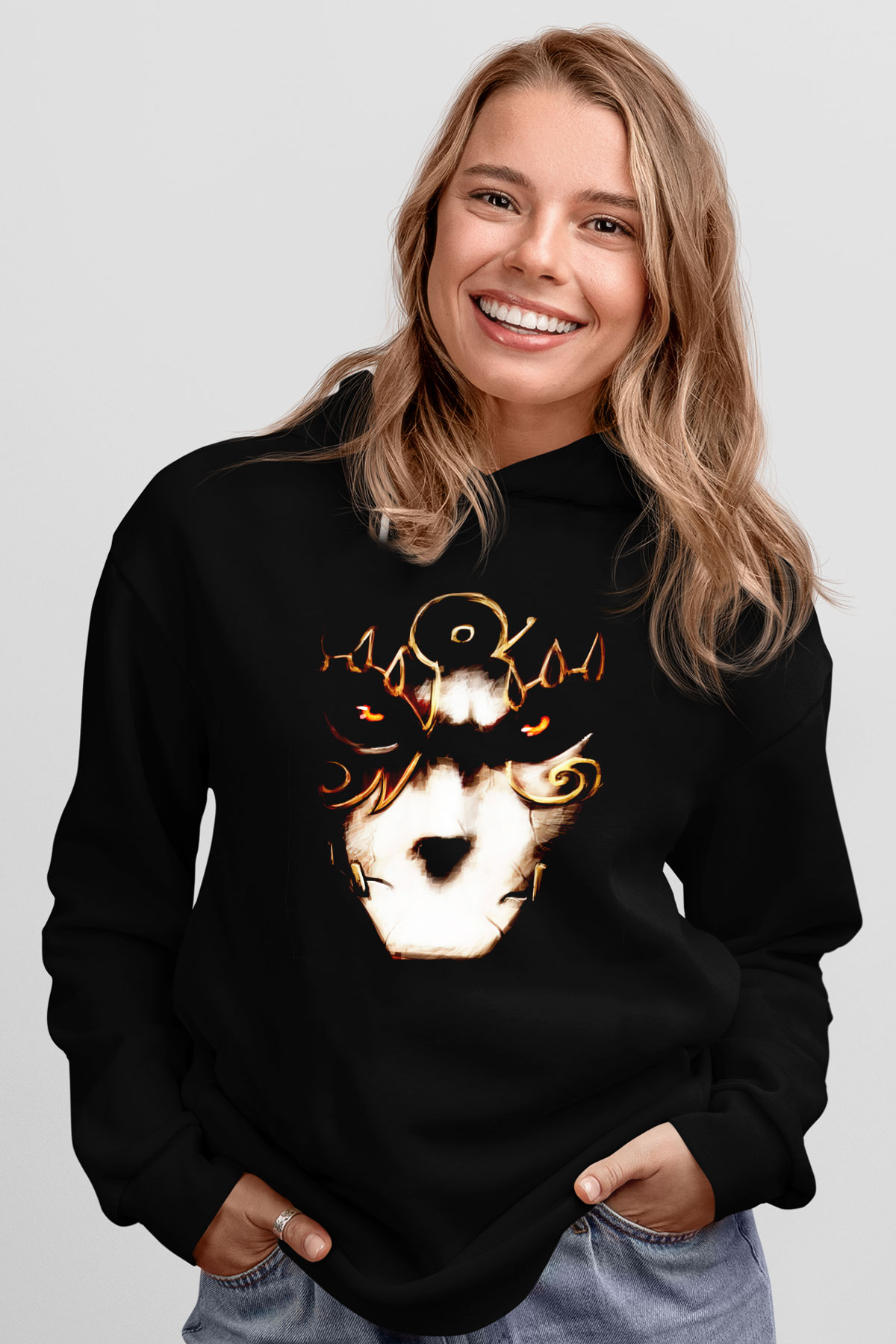 Fable Siyah Unisex Hoodie