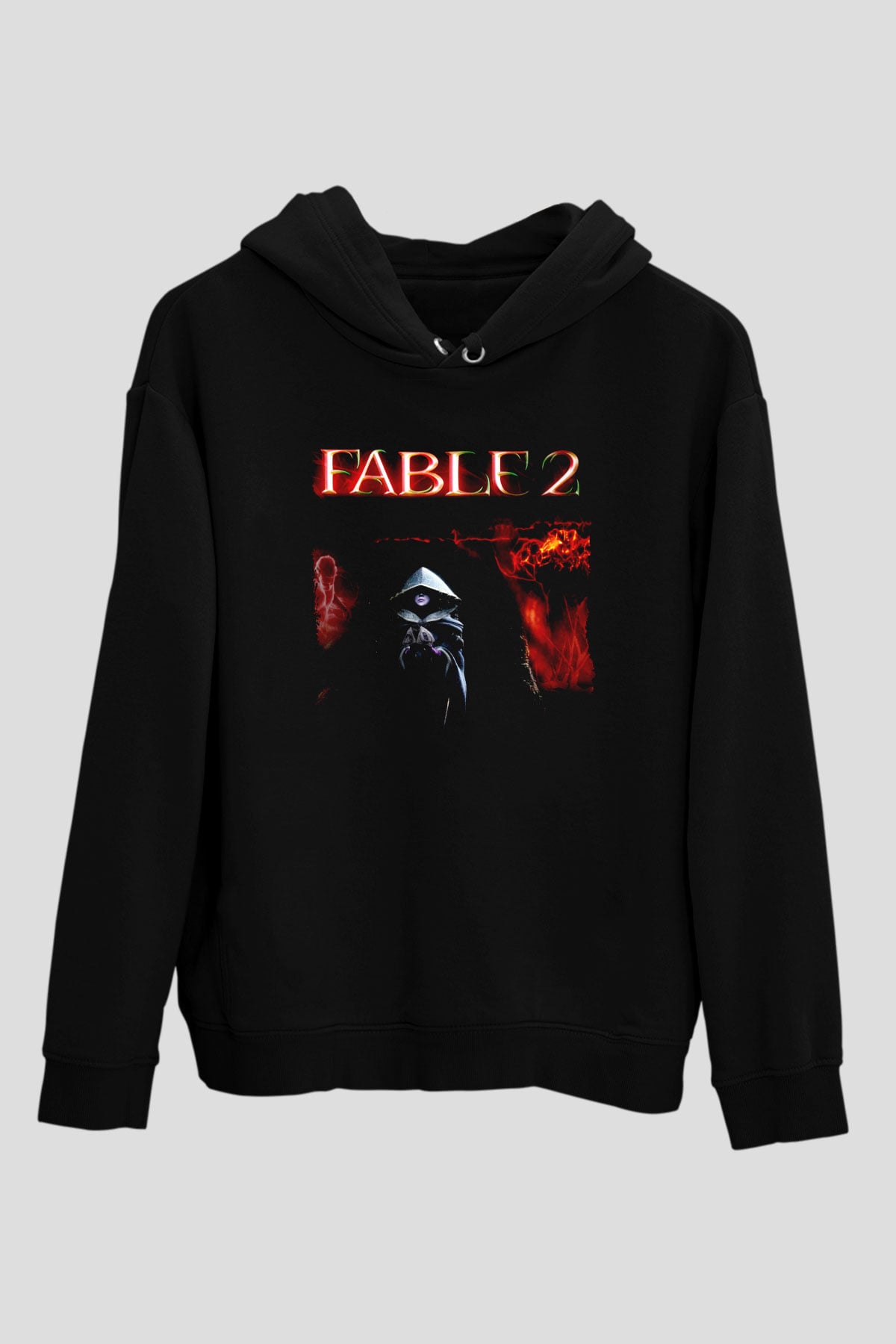 Fable Siyah Unisex Hoodie