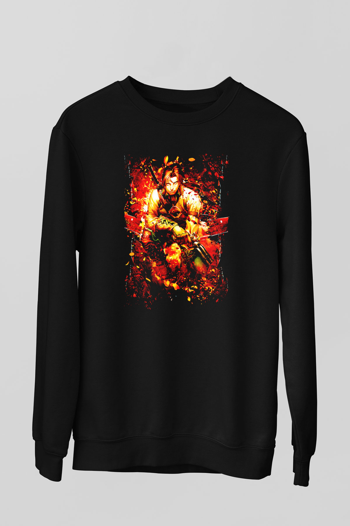 Fable Siyah Unisex Sweatshirt