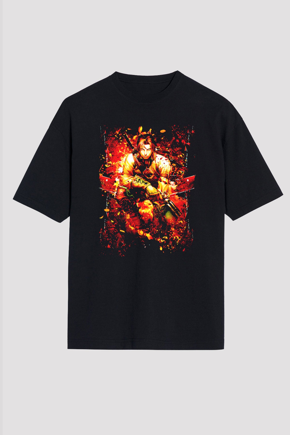 Fable Siyah Oversize Tişört Oversize T-shirt