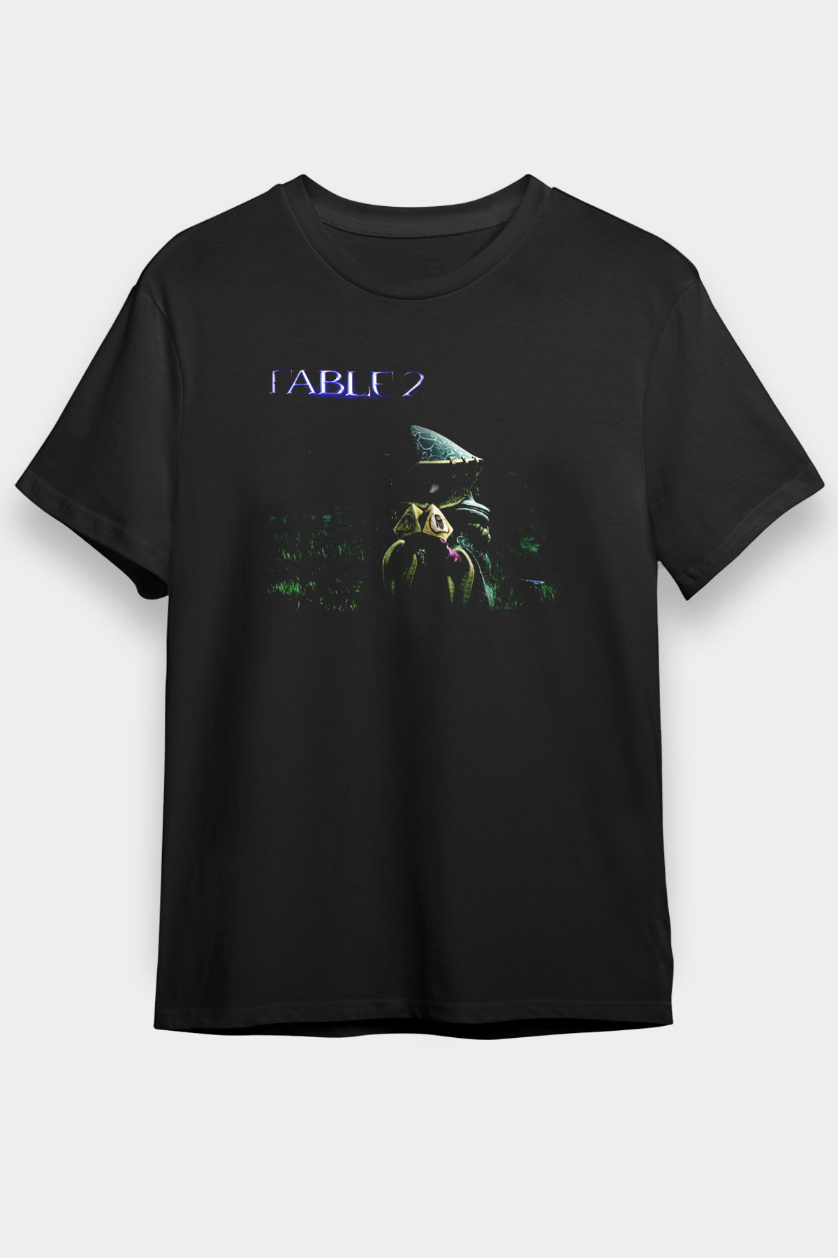 Fable Siyah Unisex Tişört T-Shirt