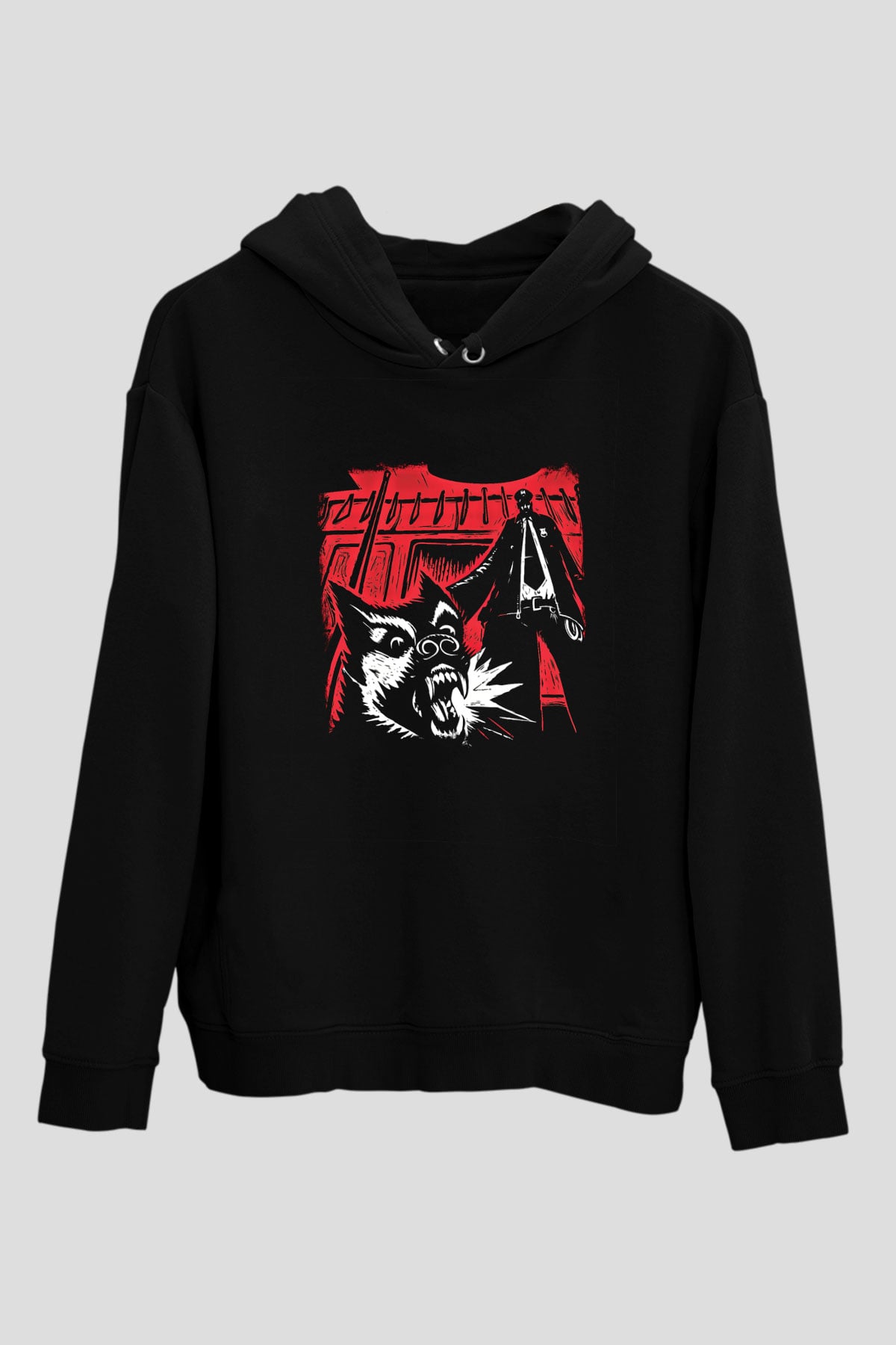 Faith No More Baskılı Unisex Siyah Hoodie