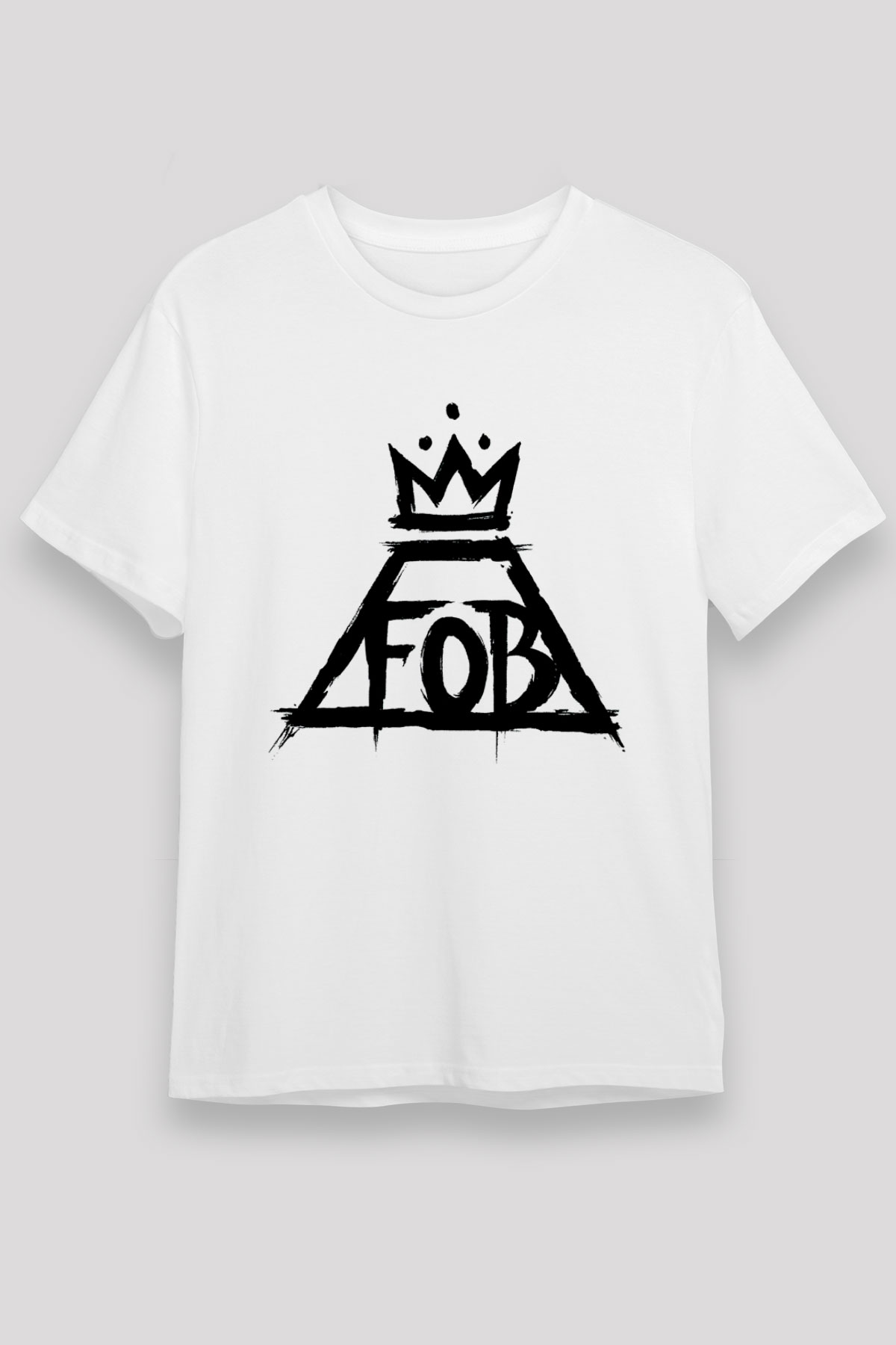 Fall Out Boy Beyaz Unisex Tişört T-Shirt - TişörtFabrikası