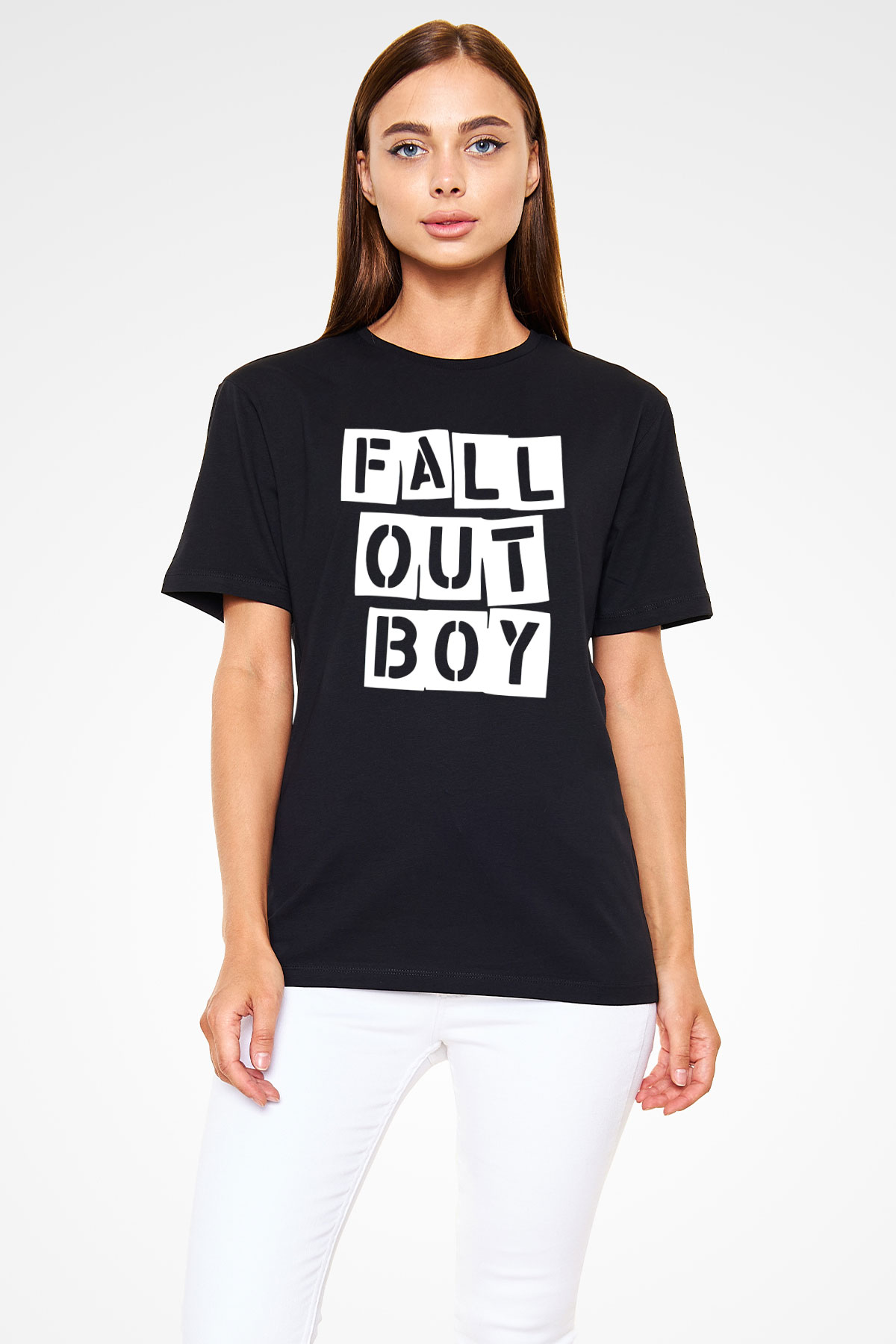Fall Out Boy Siyah Unisex Tişört T-Shirt - TişörtFabrikası