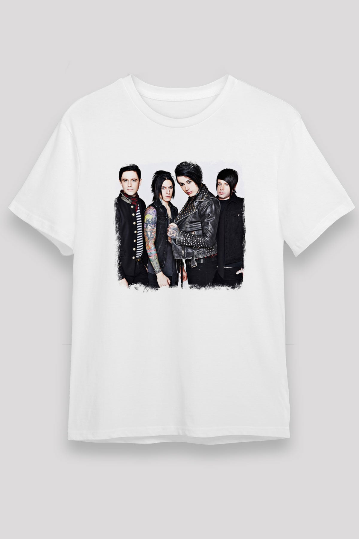 Falling In Reverse Baskılı Unisex Beyaz Tişört
