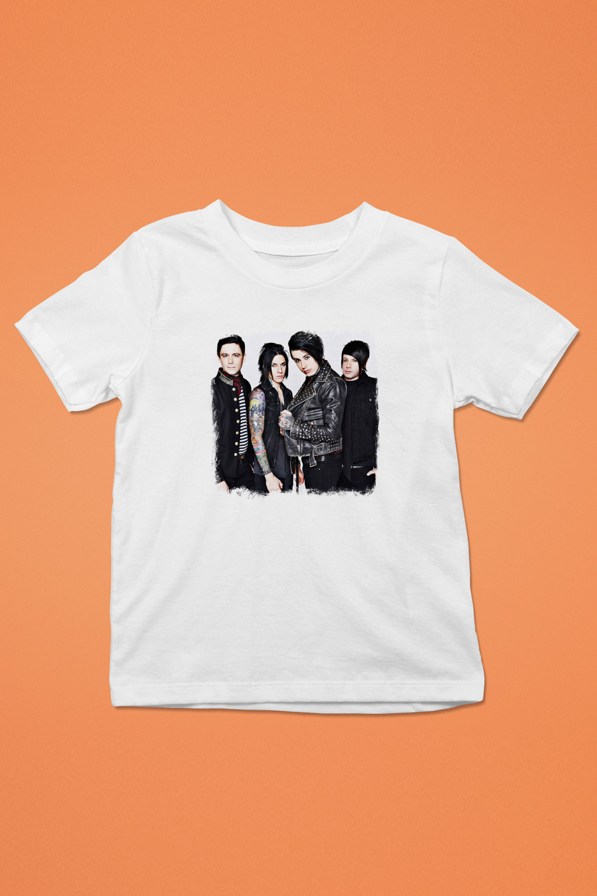 Falling In Reverse Baskılı Unisex Beyaz Çocuk Tişört