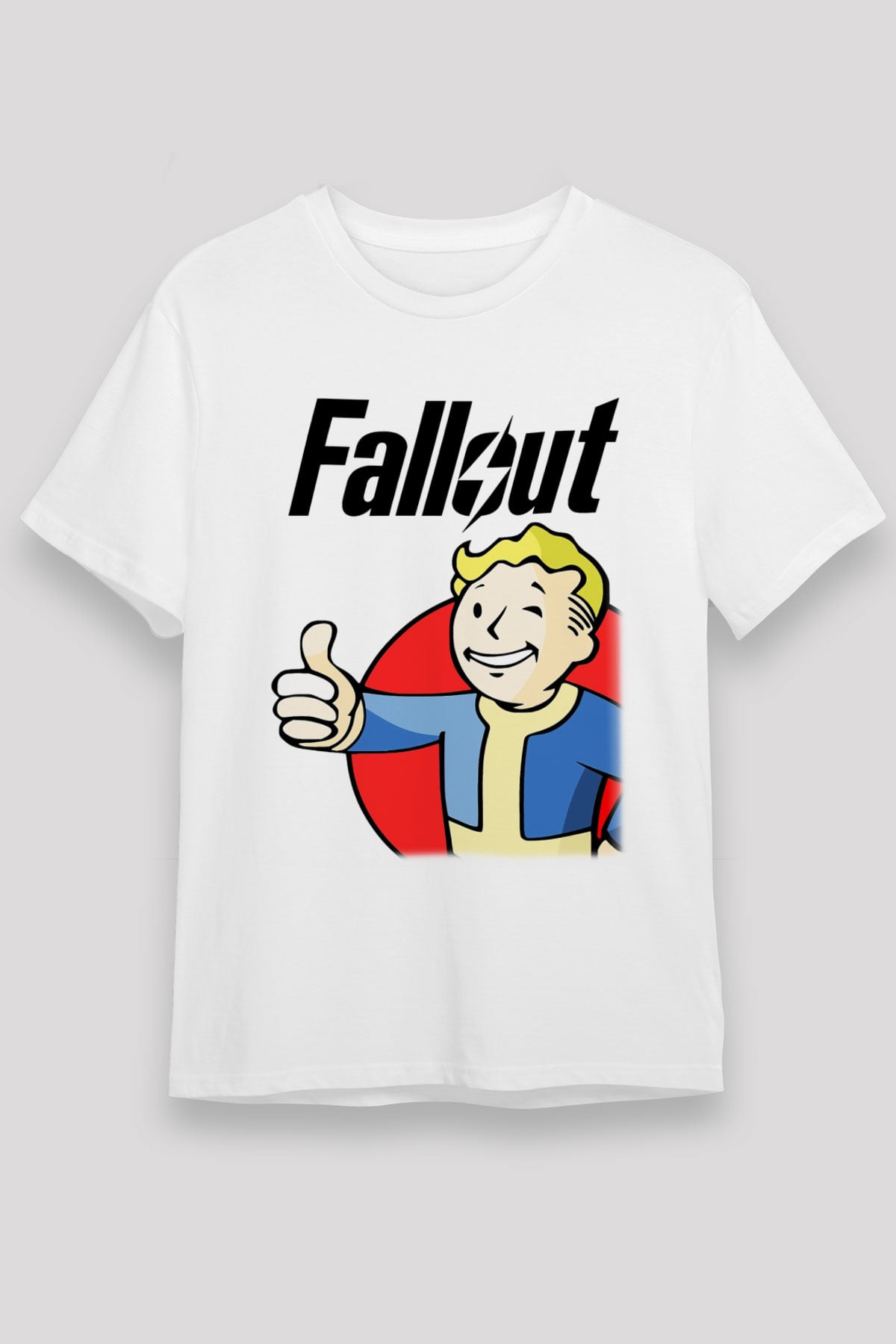 Fallout Beyaz Unisex Tişört T-Shirt