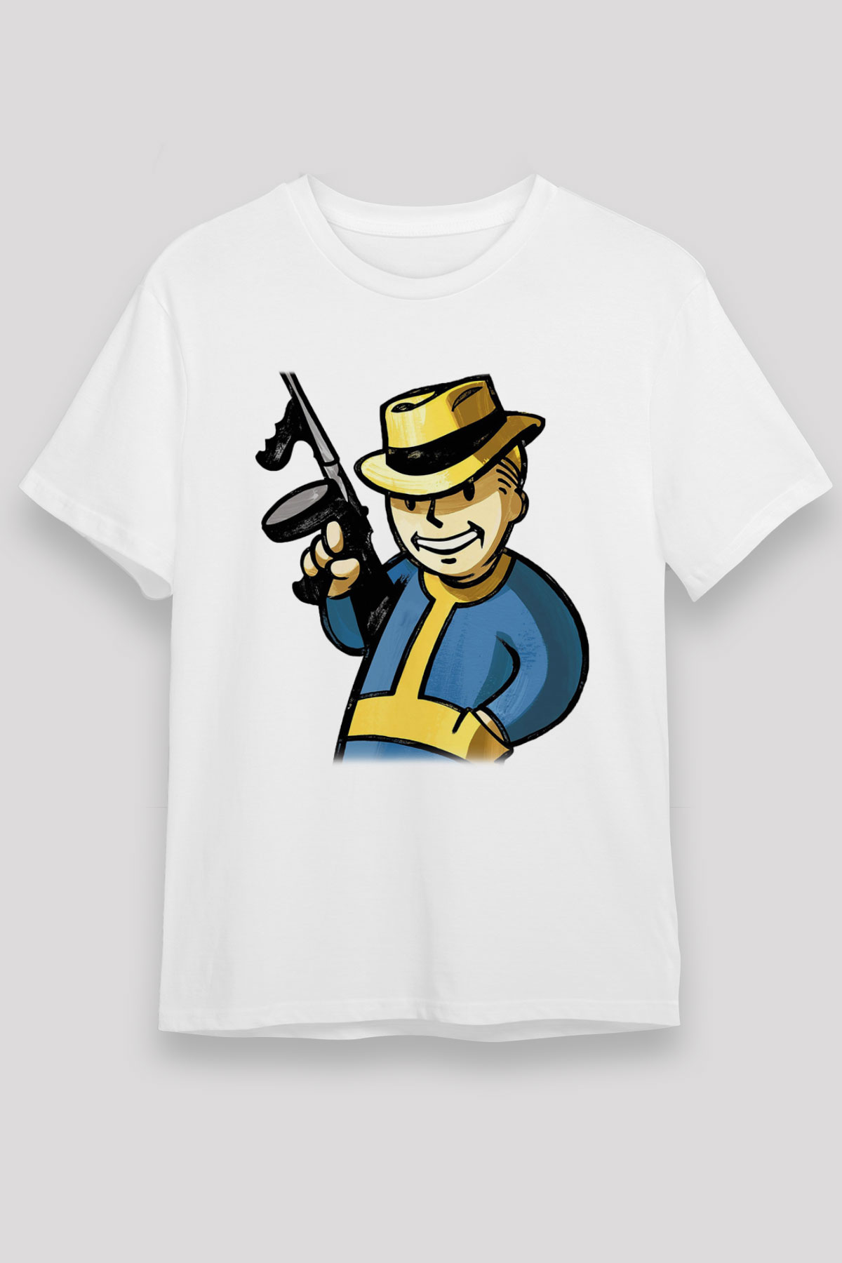 Fallout Beyaz Unisex Tişört T-Shirt