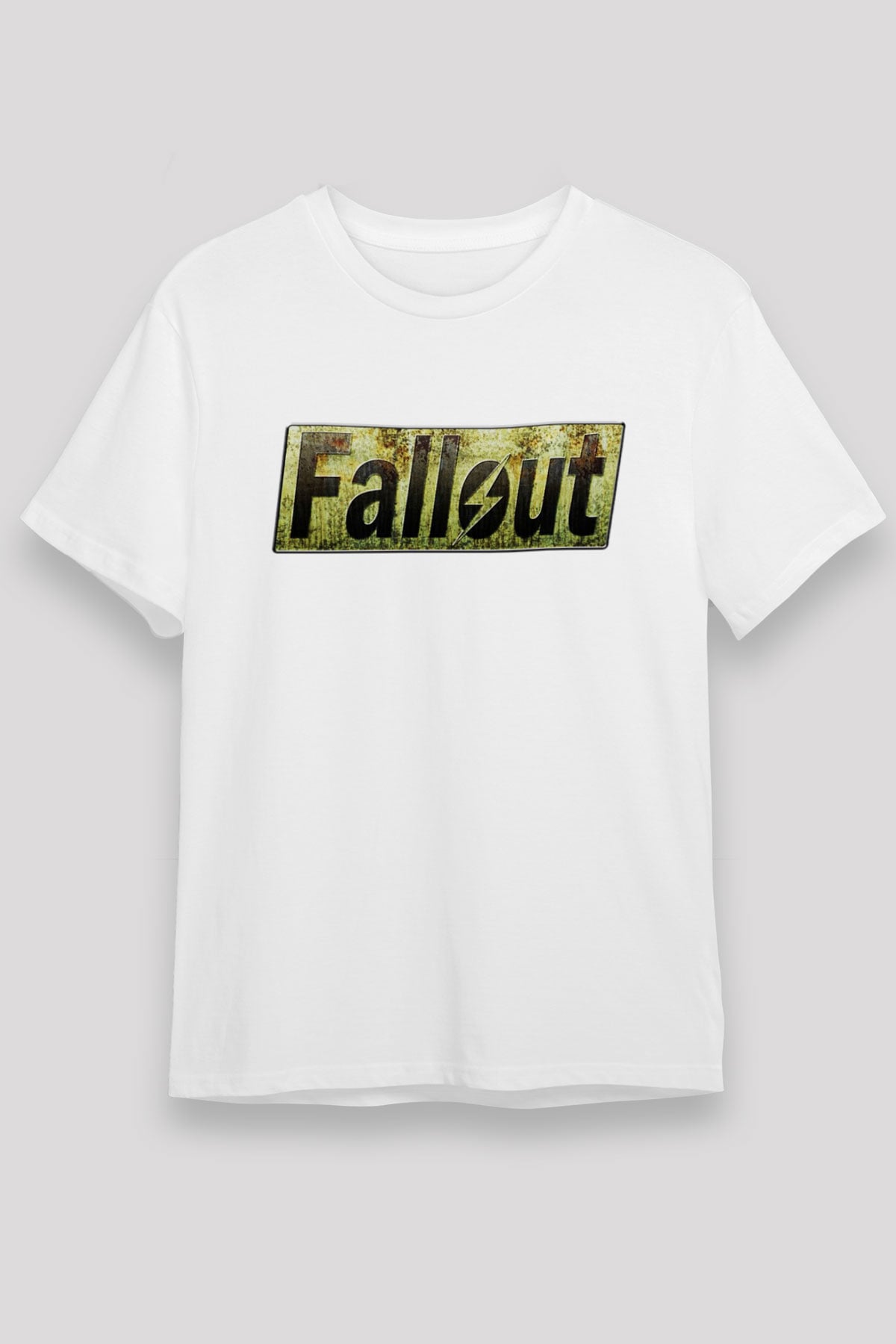 Fallout Beyaz Unisex Tişört T-Shirt