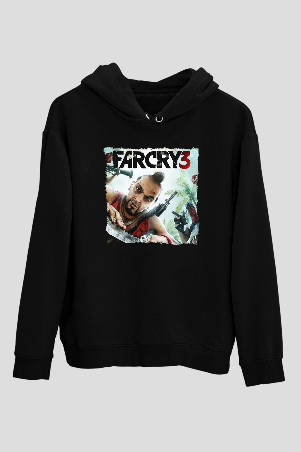 Far Cry Siyah Unisex Hoodie