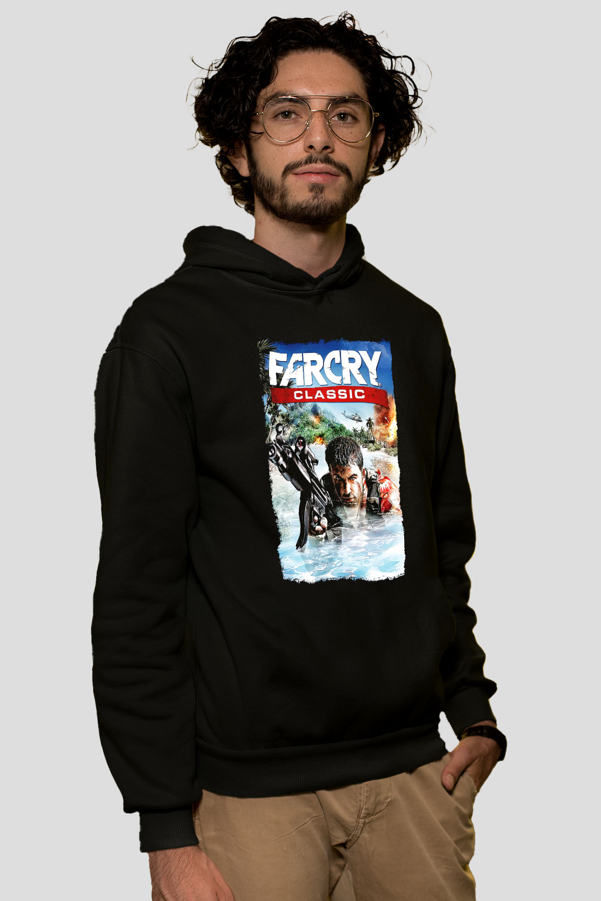 Far Cry Siyah Unisex Hoodie
