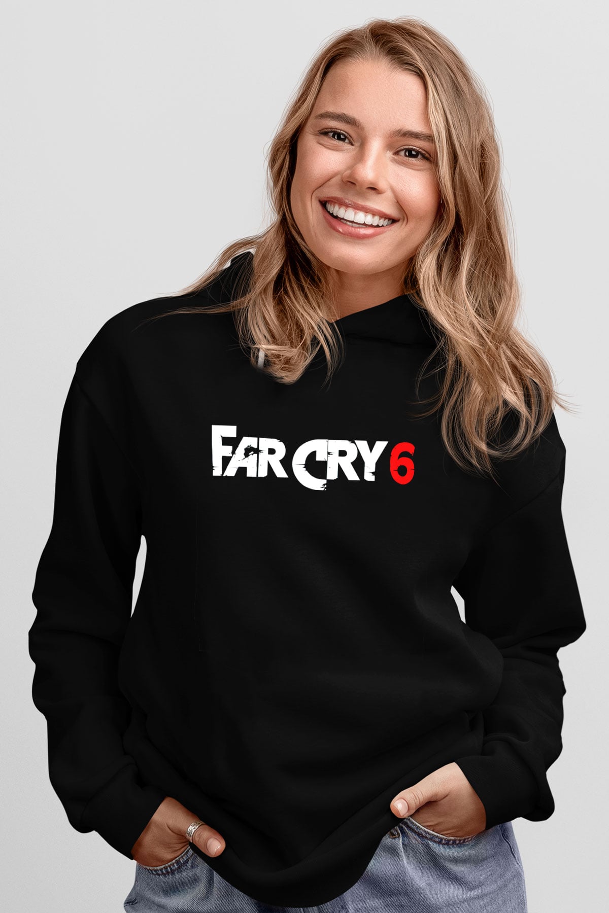Far Cry Siyah Unisex Hoodie