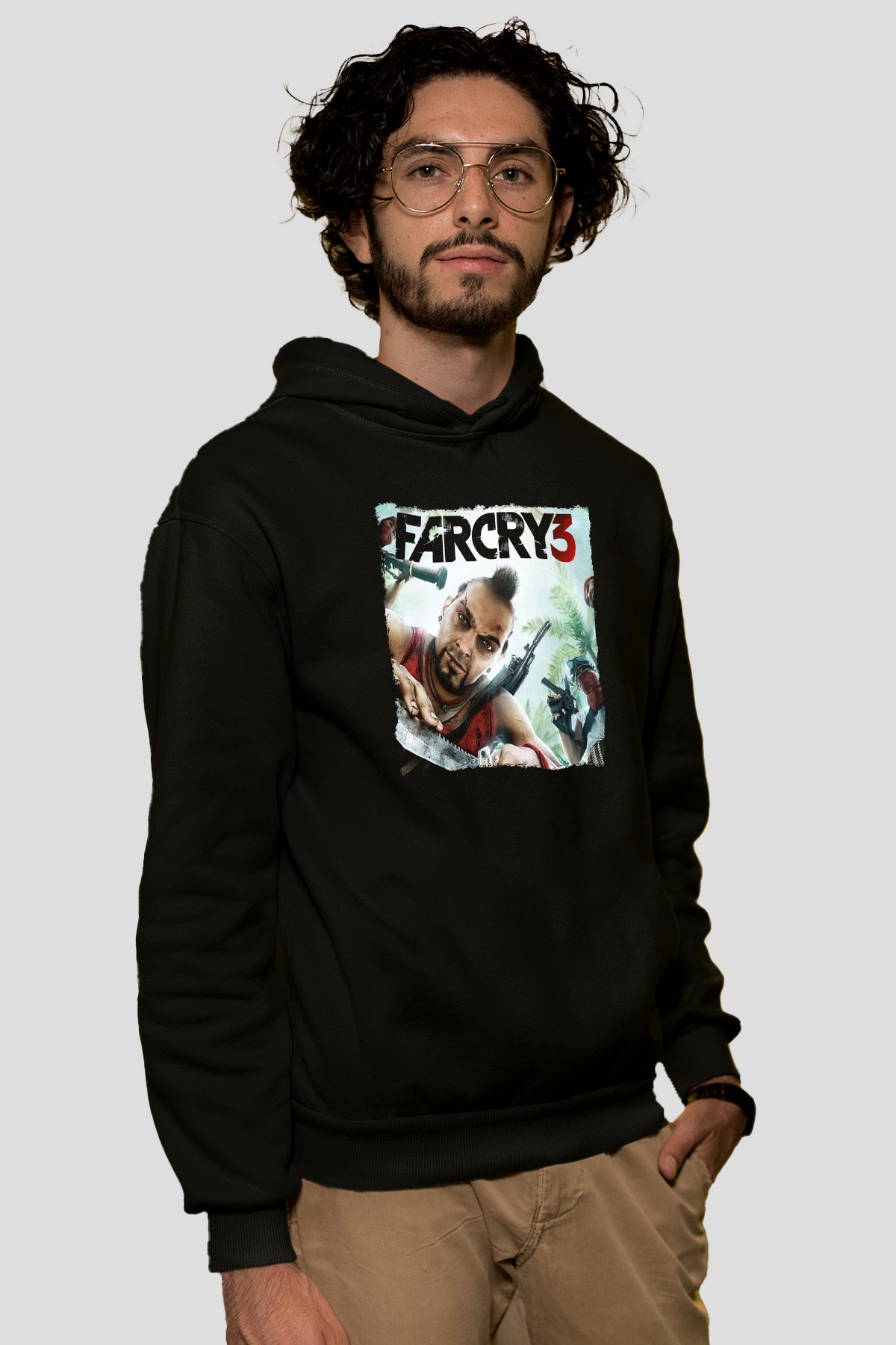 Far Cry Siyah Unisex Hoodie