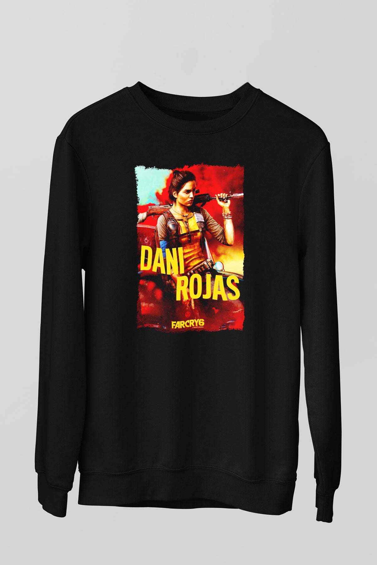 Far Cry Siyah Unisex Sweatshirt