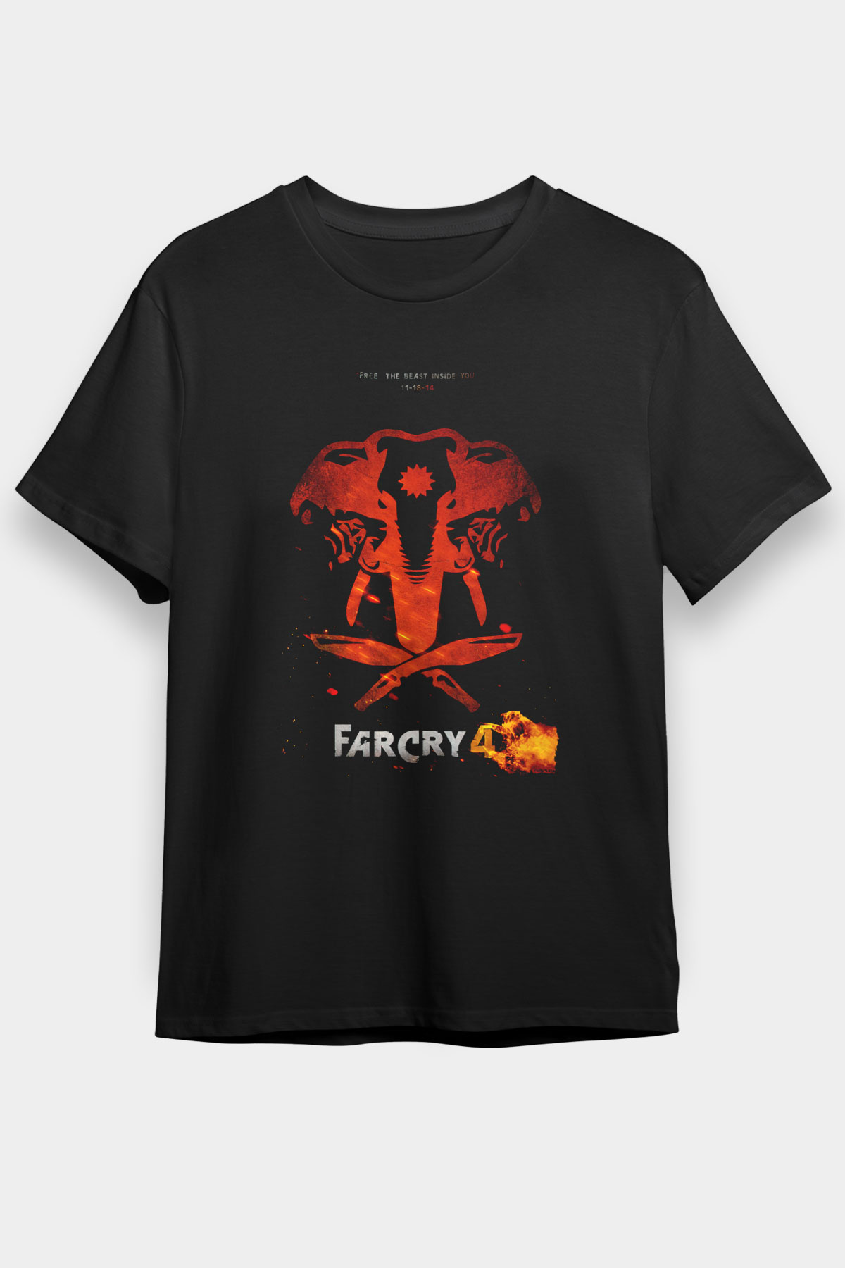 Far Cry Siyah Unisex Tişört T-Shirt