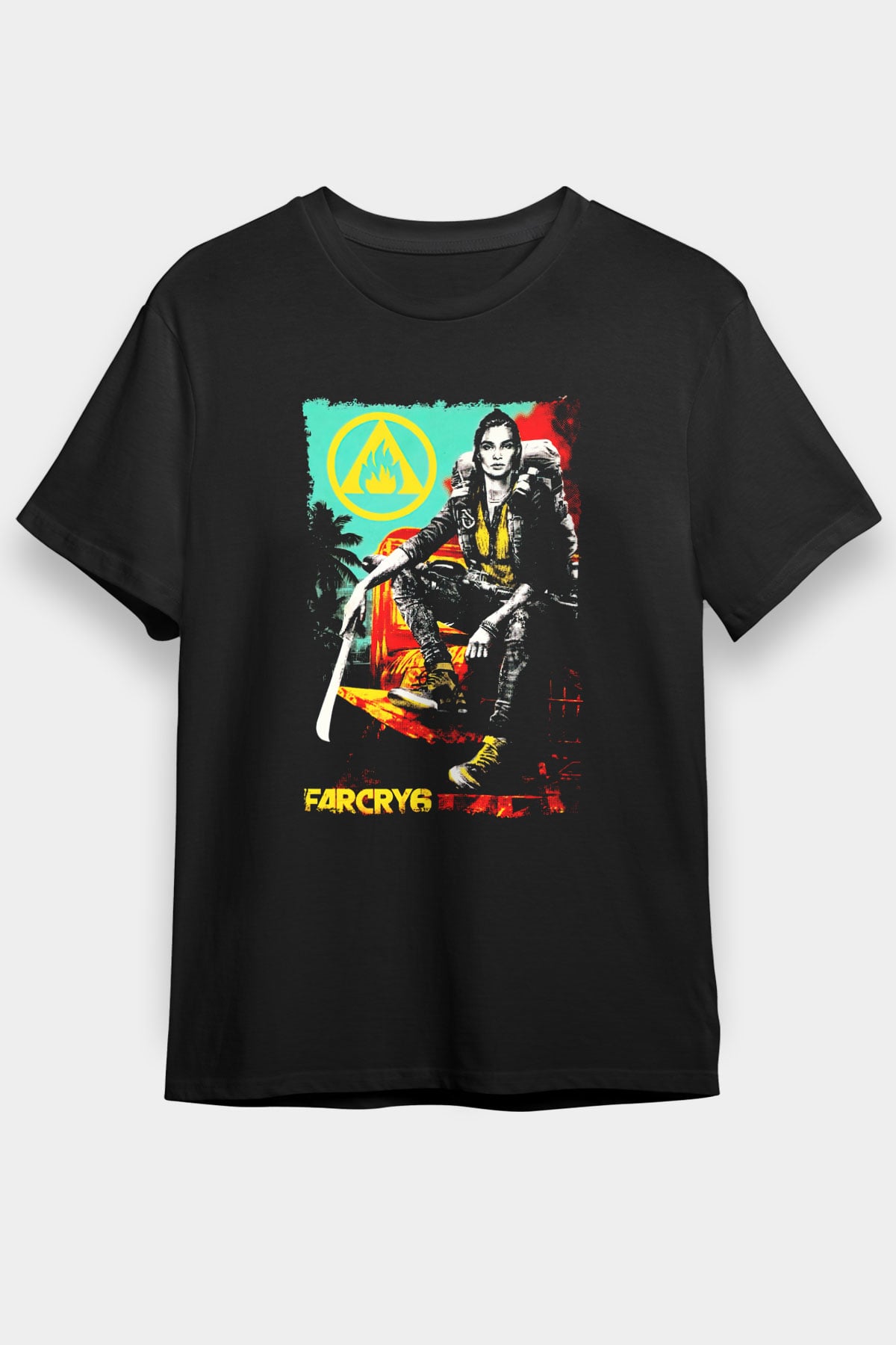 Far Cry Siyah Unisex Tişört T-Shirt