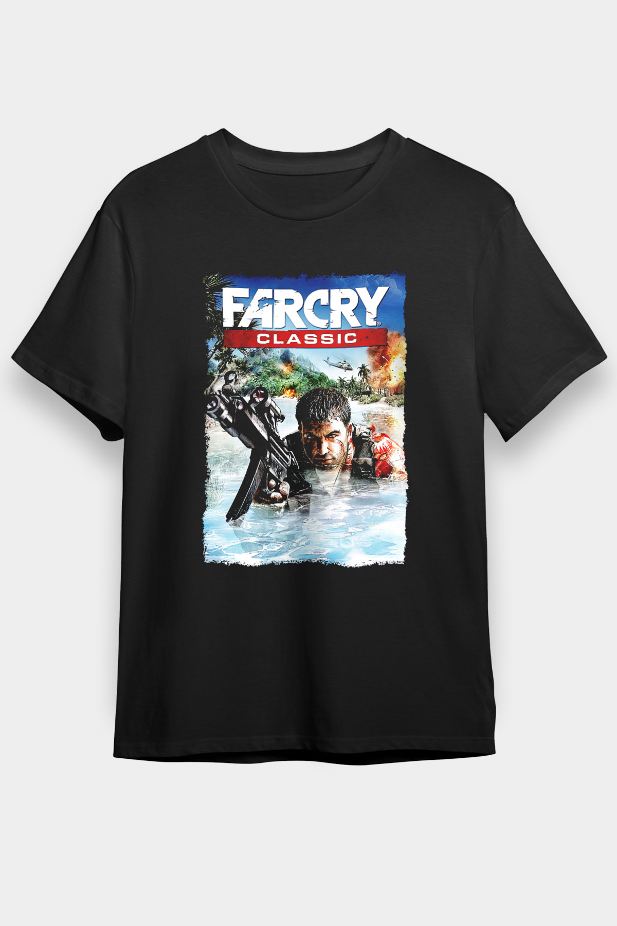 Far Cry Siyah Unisex Tişört T-Shirt