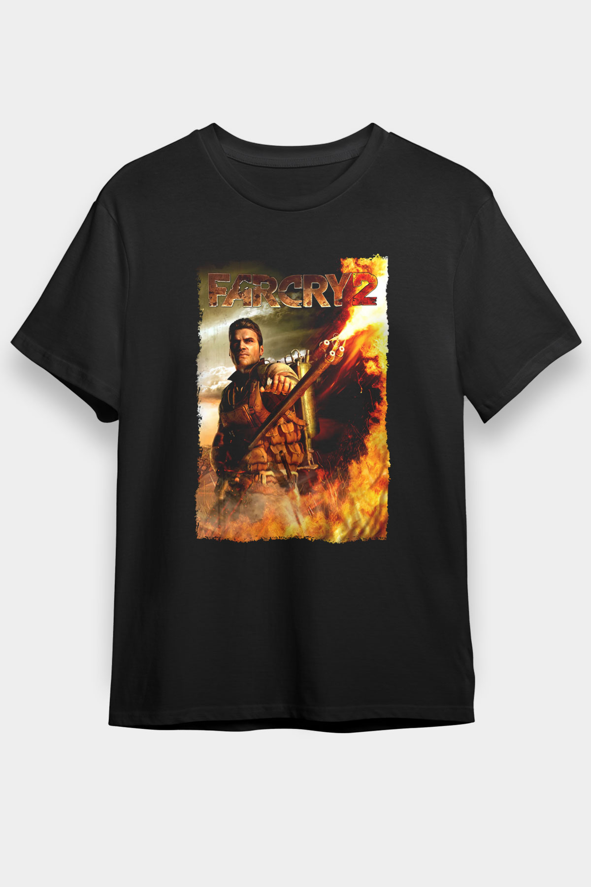 Far Cry Siyah Unisex Tişört T-Shirt
