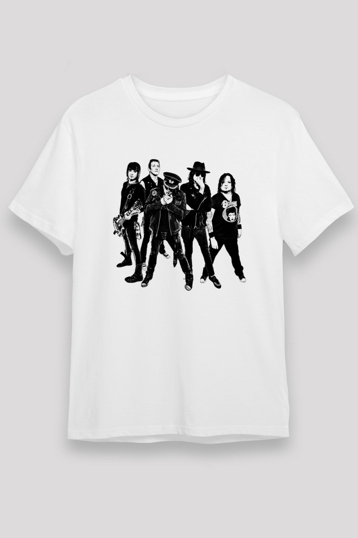 Faster Pussycat Baskılı Unisex Beyaz Tişört