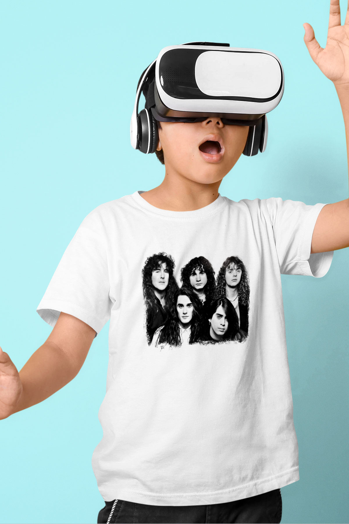 Fates Warning Baskılı Unisex Beyaz Çocuk Tişört