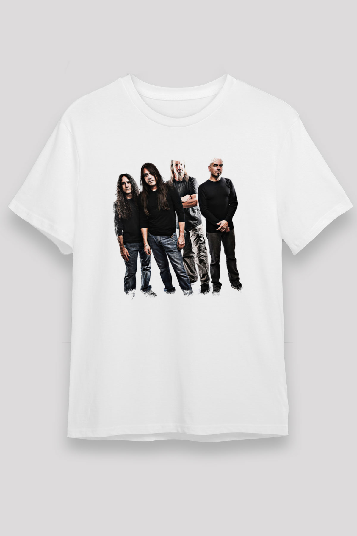 Fates Warning Baskılı Unisex Beyaz Tişört