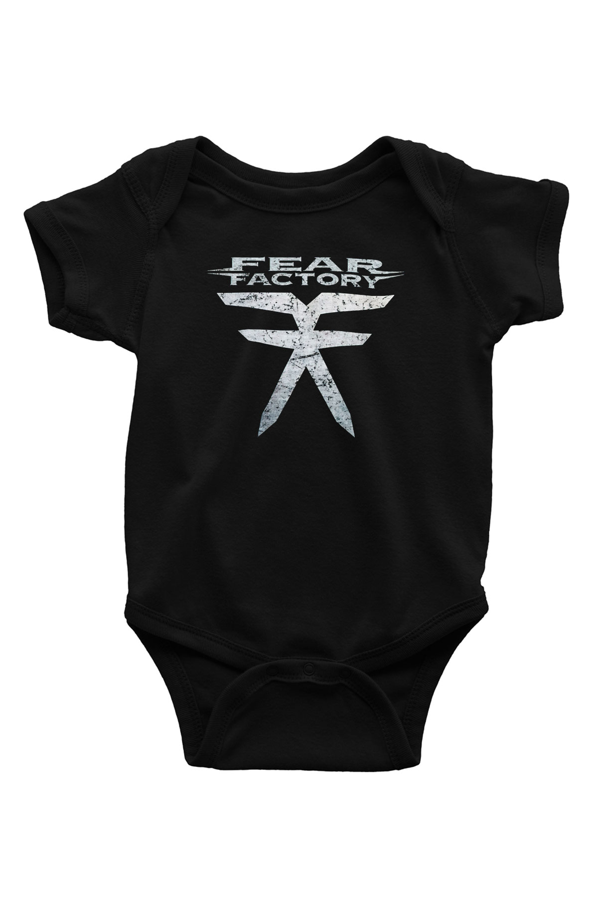 Fear Factory Siyah Bebek Body - Zıbın