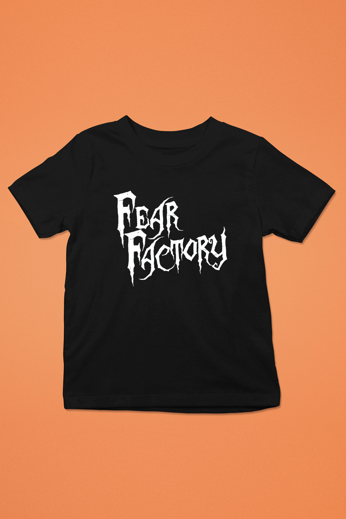 Fear Factory Siyah Unisex Çocuk Tişört